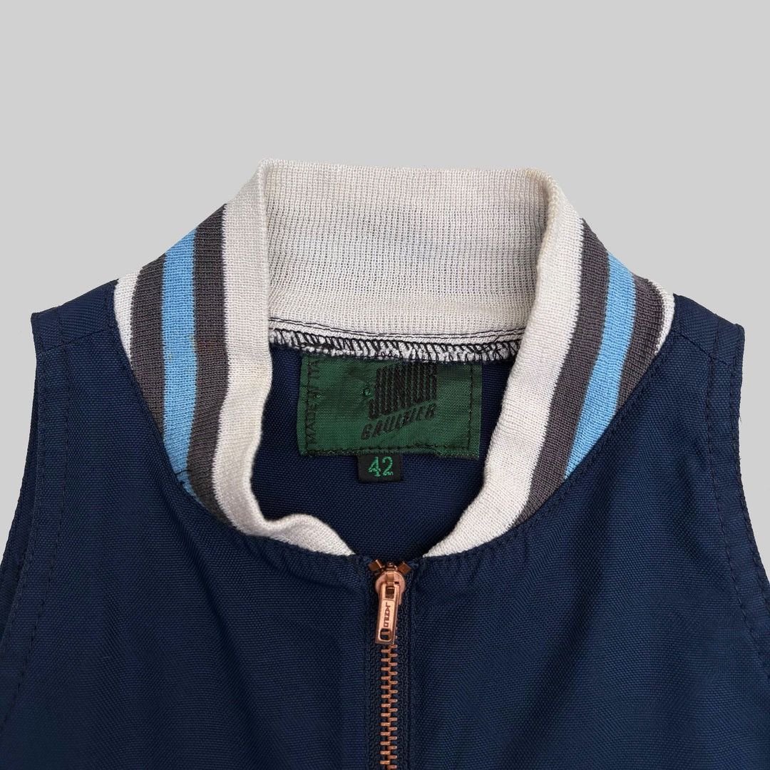 Jean Paul Gaultier × Vintage Jean-Paul Gaultier Junior 1990 90s Vintage Sleeveless Top Size M / US 6-8 / IT 42-44 - 3 Thumbnail