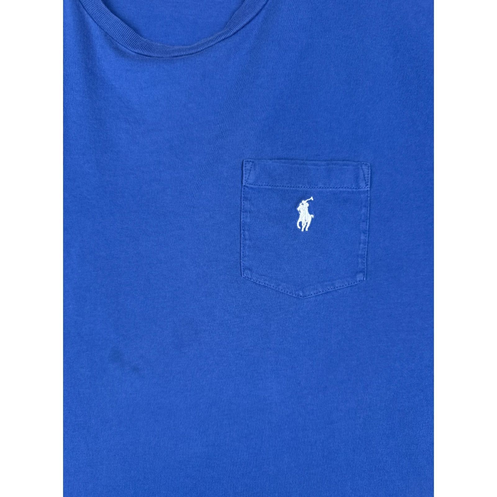 Ralph Lauren Ralph Lauren Classic Fit Crew Neck Shirt Adult Large Blue Slim Cotton Short Sleeve Mens Size US L / EU 52-54 / 3 - 6 Thumbnail