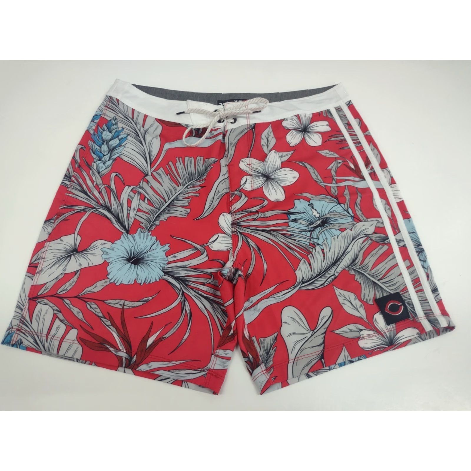 Hurley Hurley Men's Phantom Boardshorts 32 Owens Sample Floral #1711 Board Shorts Multicolor Beach Surfing Back Pocket Drawstring Mens Regular Size US 32 / EU 48 - 2 Thumbnail