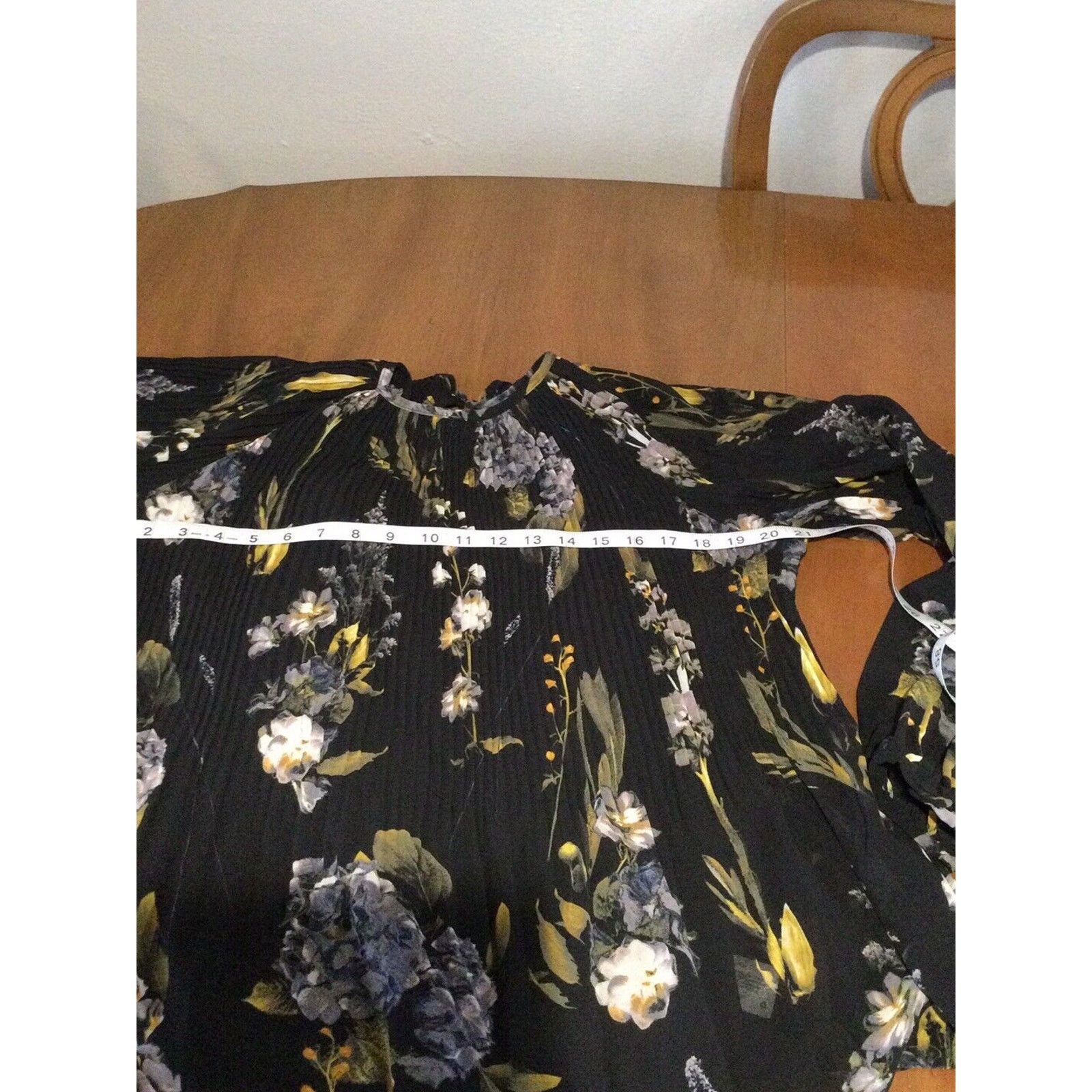 Other A New Day Floral Sheer Overlay w/Tank Underneath Top M Size M / US 6-8 / IT 42-44 - 14 Thumbnail