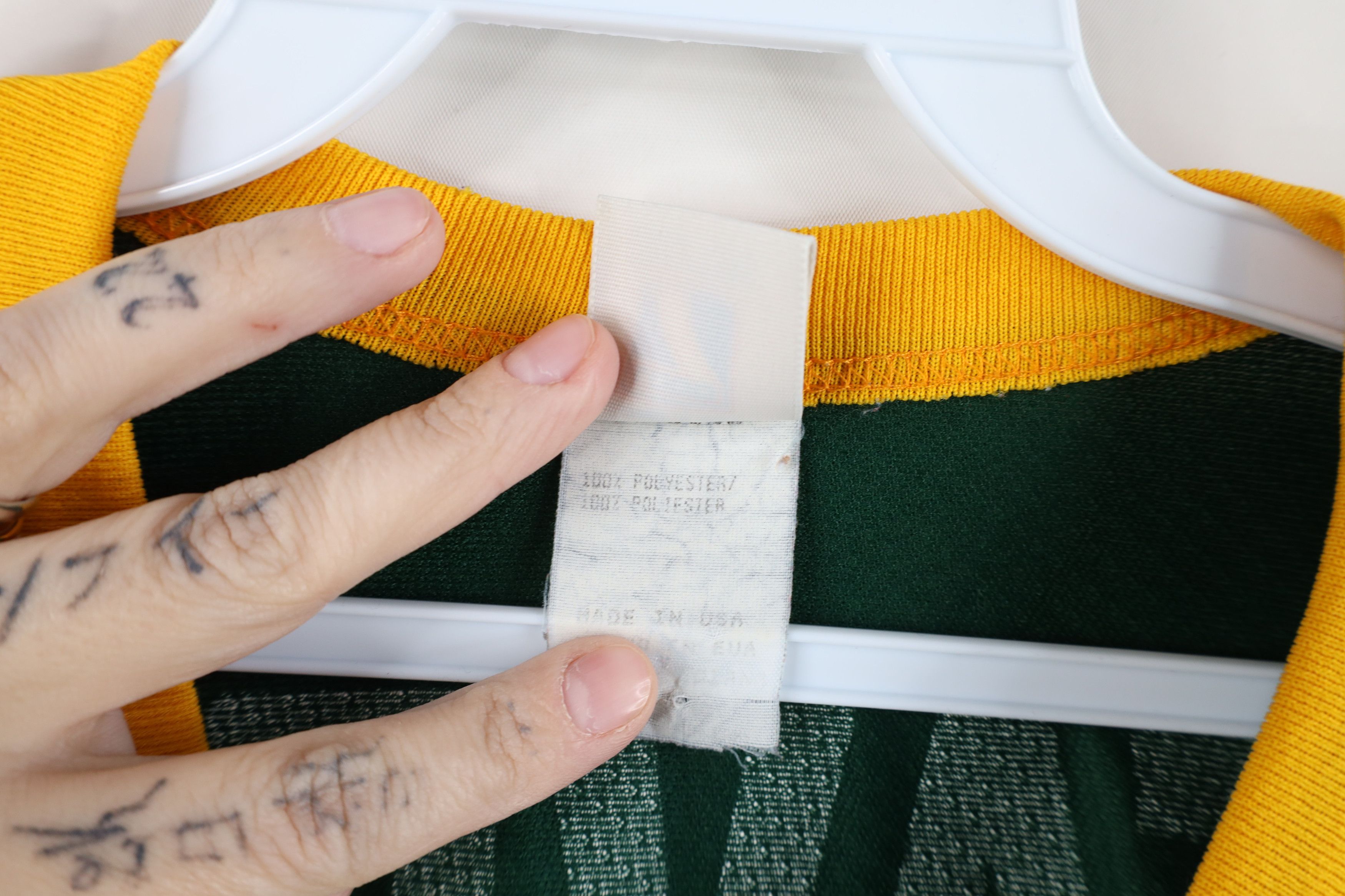 Vintage Vintage 90s Green Bay Packers Football Jersey Green USA Size US M / EU 48-50 / 2 - 9 Thumbnail