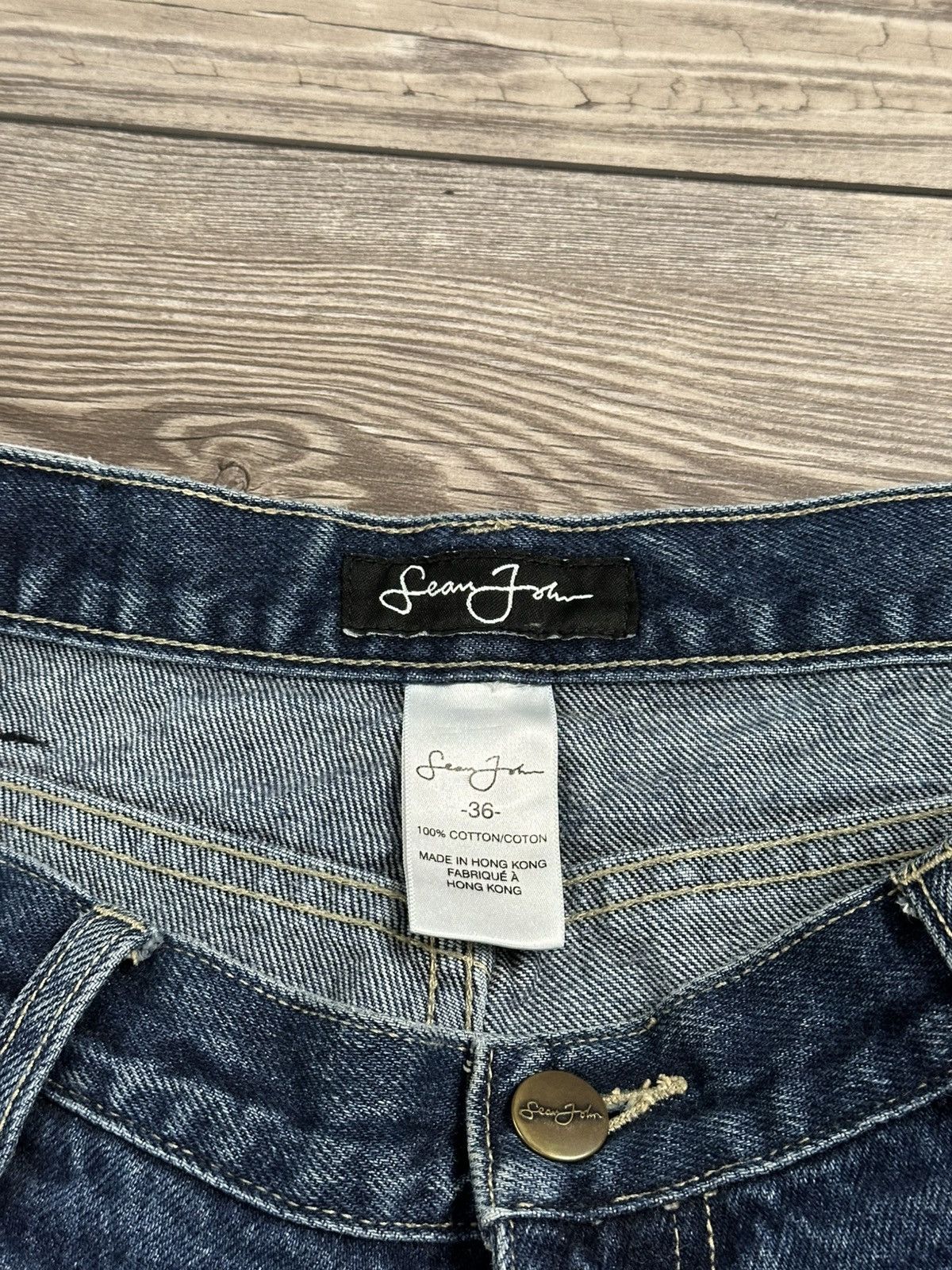 Sean John × Vintage Vintage Y2K Sean John Jeans Size US 35 - 6 Thumbnail