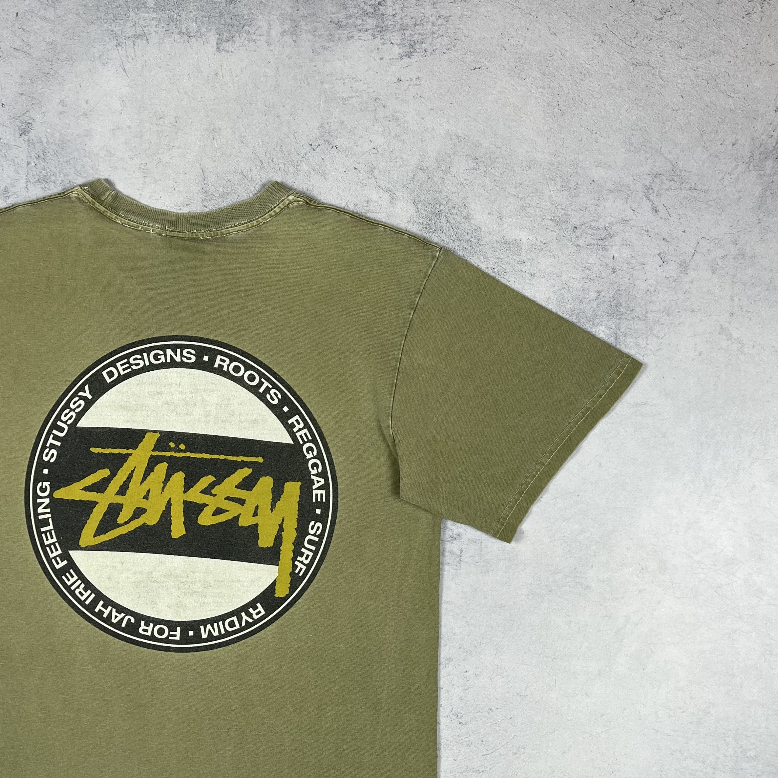 Stussy Vintage Stussy Y2K Overdyed Big Logo T Shirt 2000’s Size US S / EU 44-46 / 1 - 3 Thumbnail