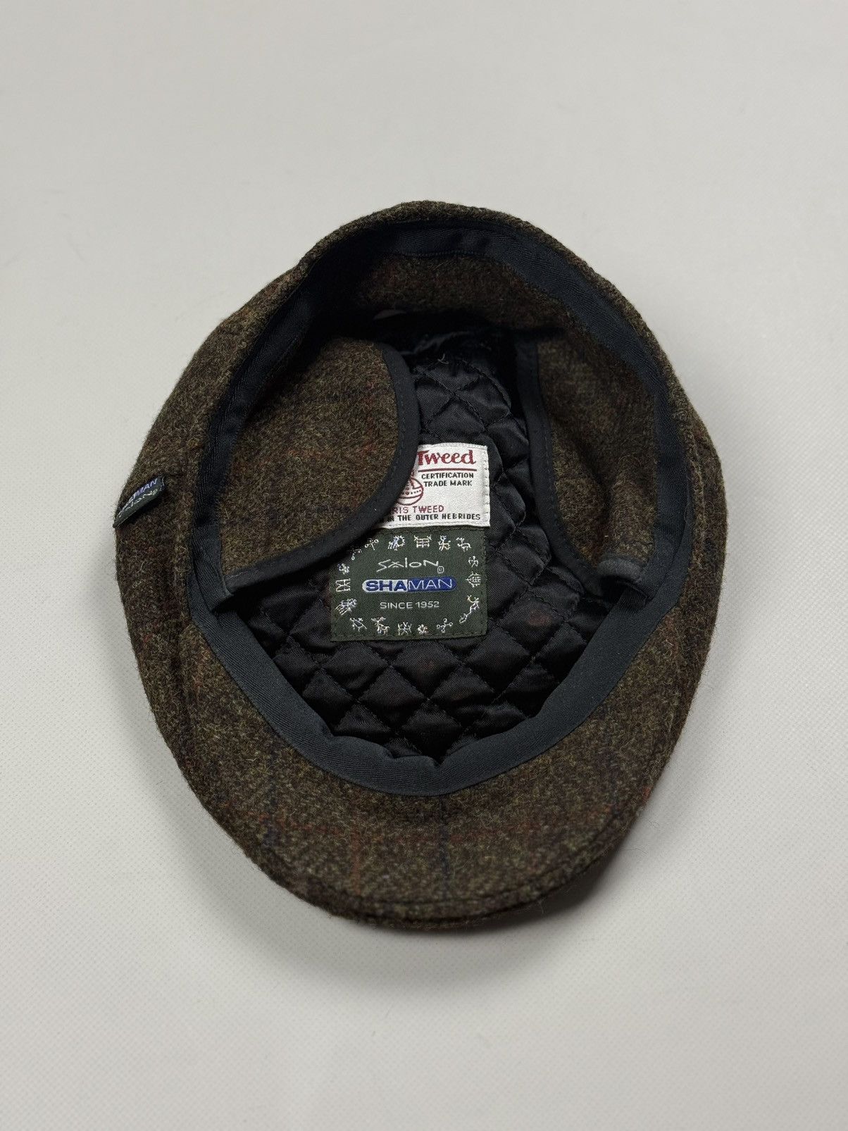 Harris Tweed Harris Tweed Wool Earflaps Flat Cap Hat Size ONE SIZE - 8 Thumbnail