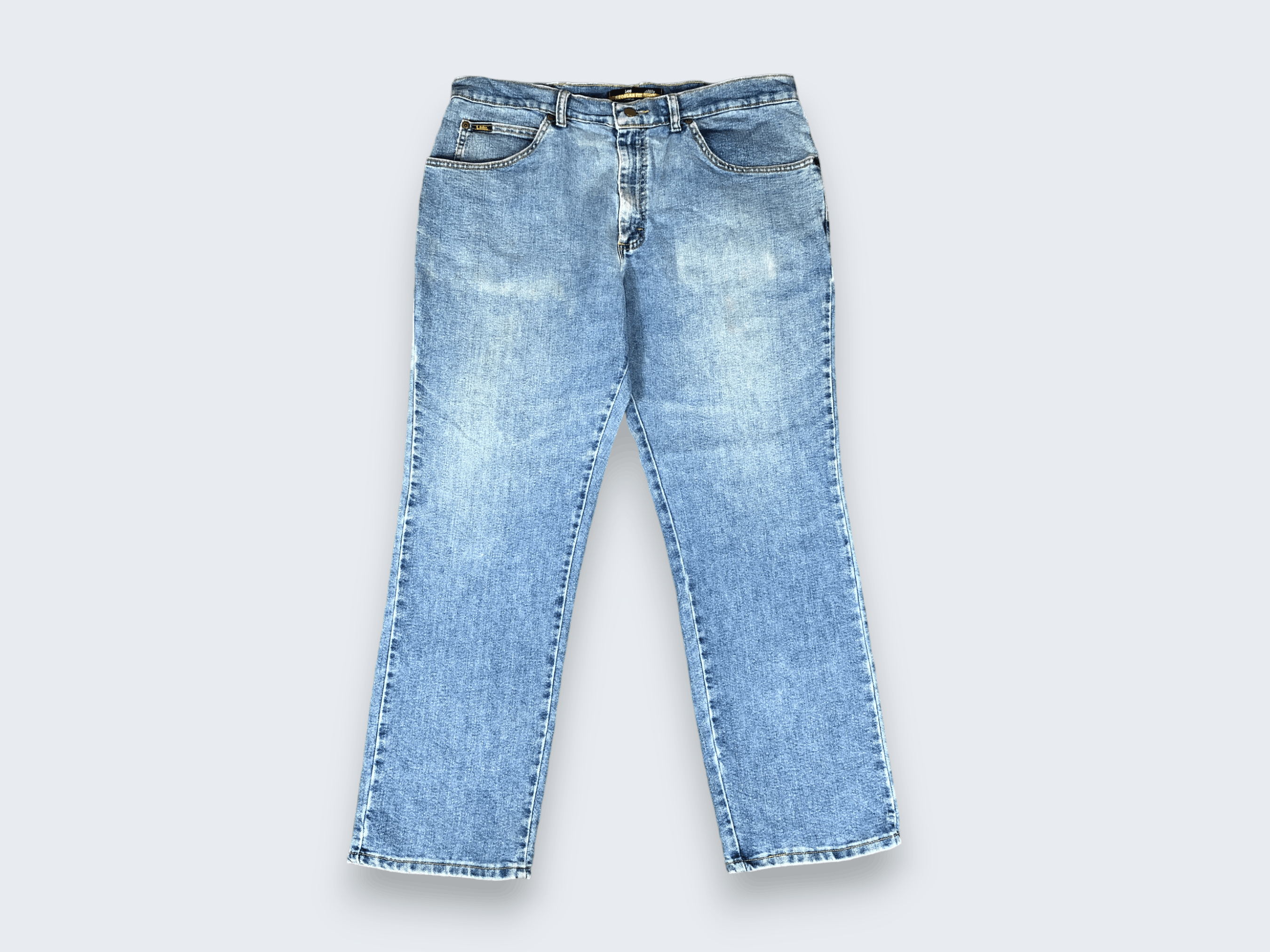 Lee × Vintage Vintage Lee Regular Straight Jeans L824 Size US 38 / EU 54 - 1 Thumbnail