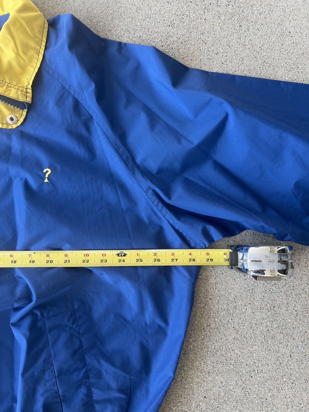 Guess × Vintage 90s Guess USA Blue/Yellow “American Tradition” Windbreaker Size US L / EU 52-54 / 3 - 6 Thumbnail