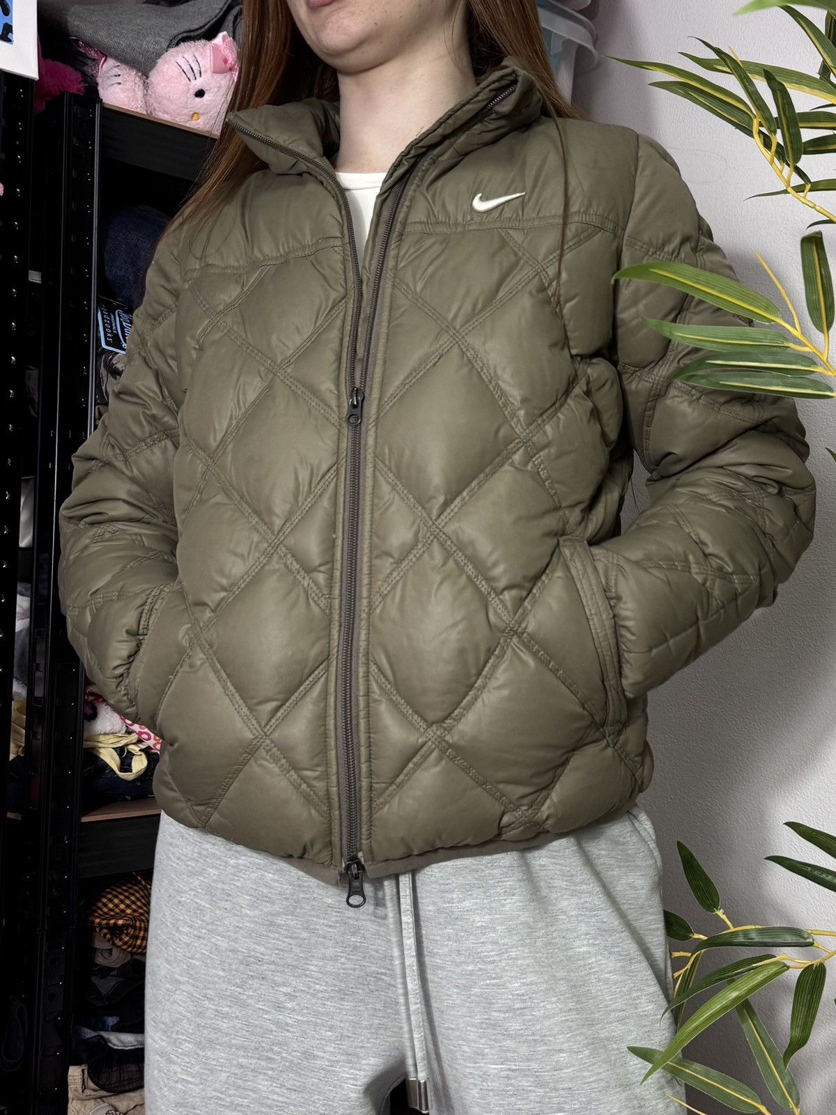 Nike VINTAGE NIKE 2000s QUILTED STYLE DOWN PUFFER JACKET Size S / US 4 / IT 40 - 8 Thumbnail