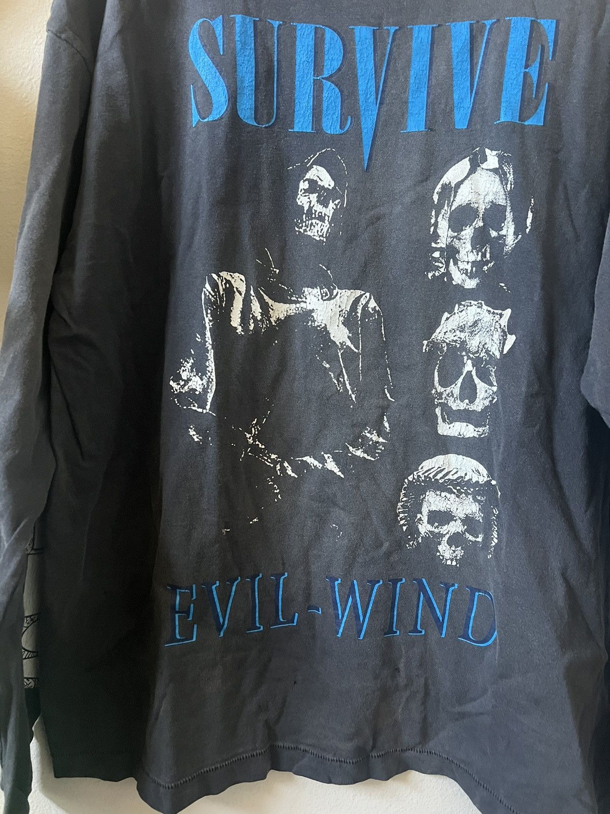 Saint Michael Saint Michael Survive Long Sleeve T-Shirt Size US XL / EU 56 / 4 - 4 Thumbnail