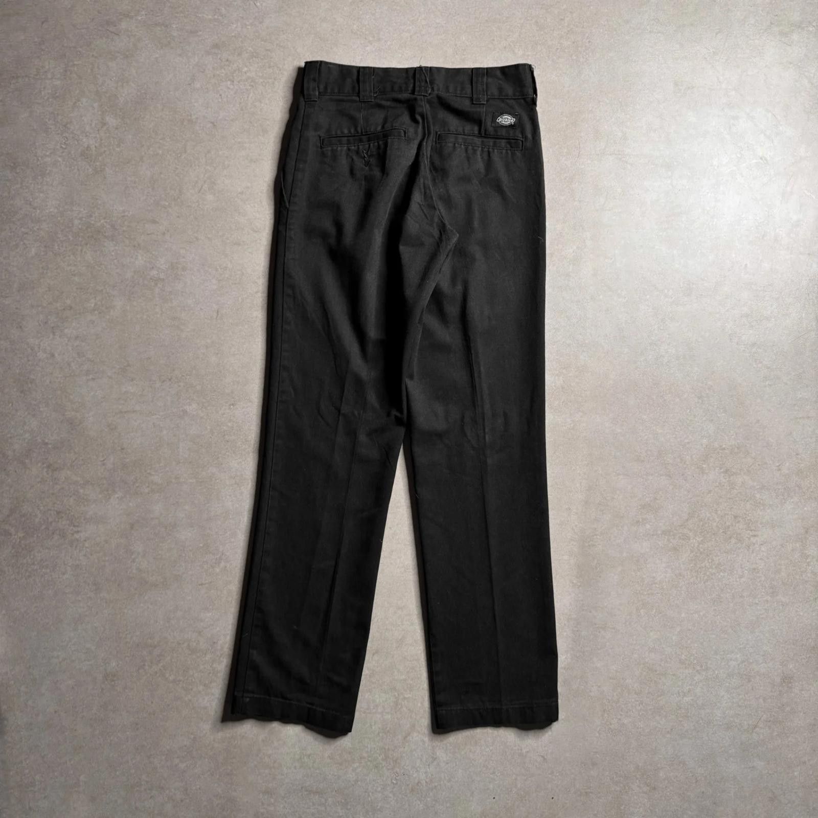 Dickies Vintage Dickies Black Pants - 28x32 Size US 28 / EU 44 - 2 Thumbnail