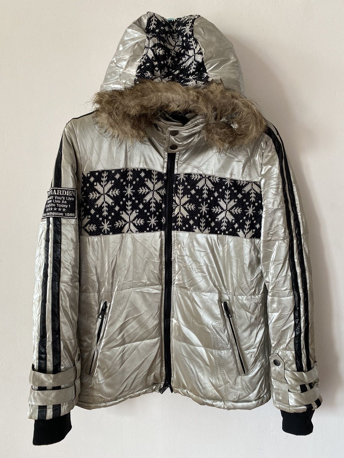 GOSTAR DE FUGA × If Six Was Nine × Le Grande Bleu (L.G.B.) Japanese La Gate Puffer Jacket Lgbstyle Size US M / EU 48-50 / 2 - 2 Thumbnail
