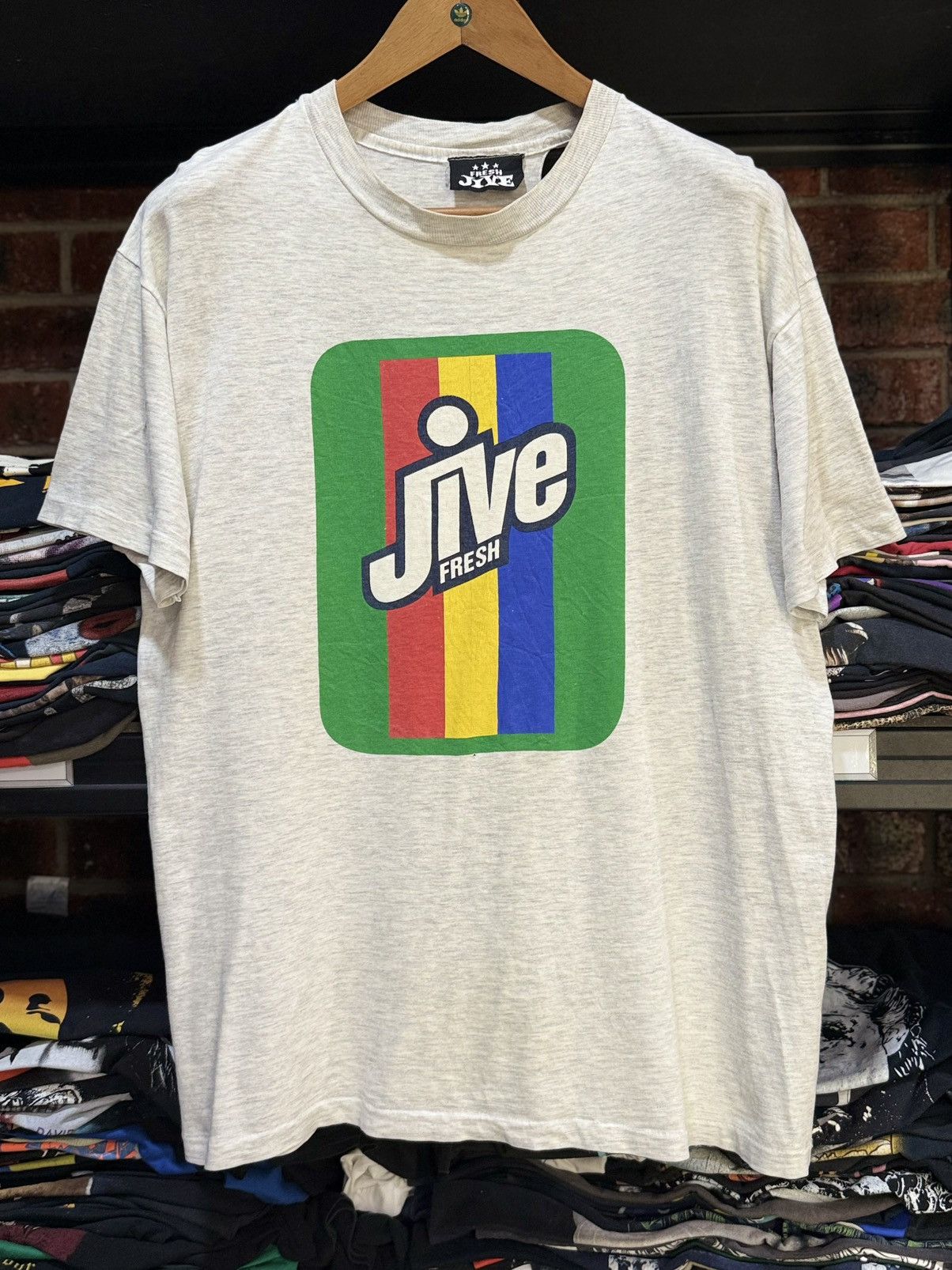 Freshjive Thrashed Vintage 90s Freshjie Streetwear Tee Size US L / EU 52-54 / 3 - 1 Thumbnail