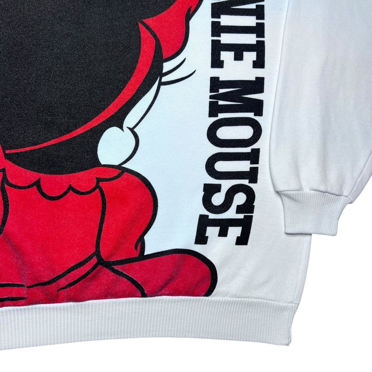 Disney 1980s Disney Minnie Mouse Double Sided Big Print Sweatshirt Size US XL / EU 56 / 4 - 19 Thumbnail
