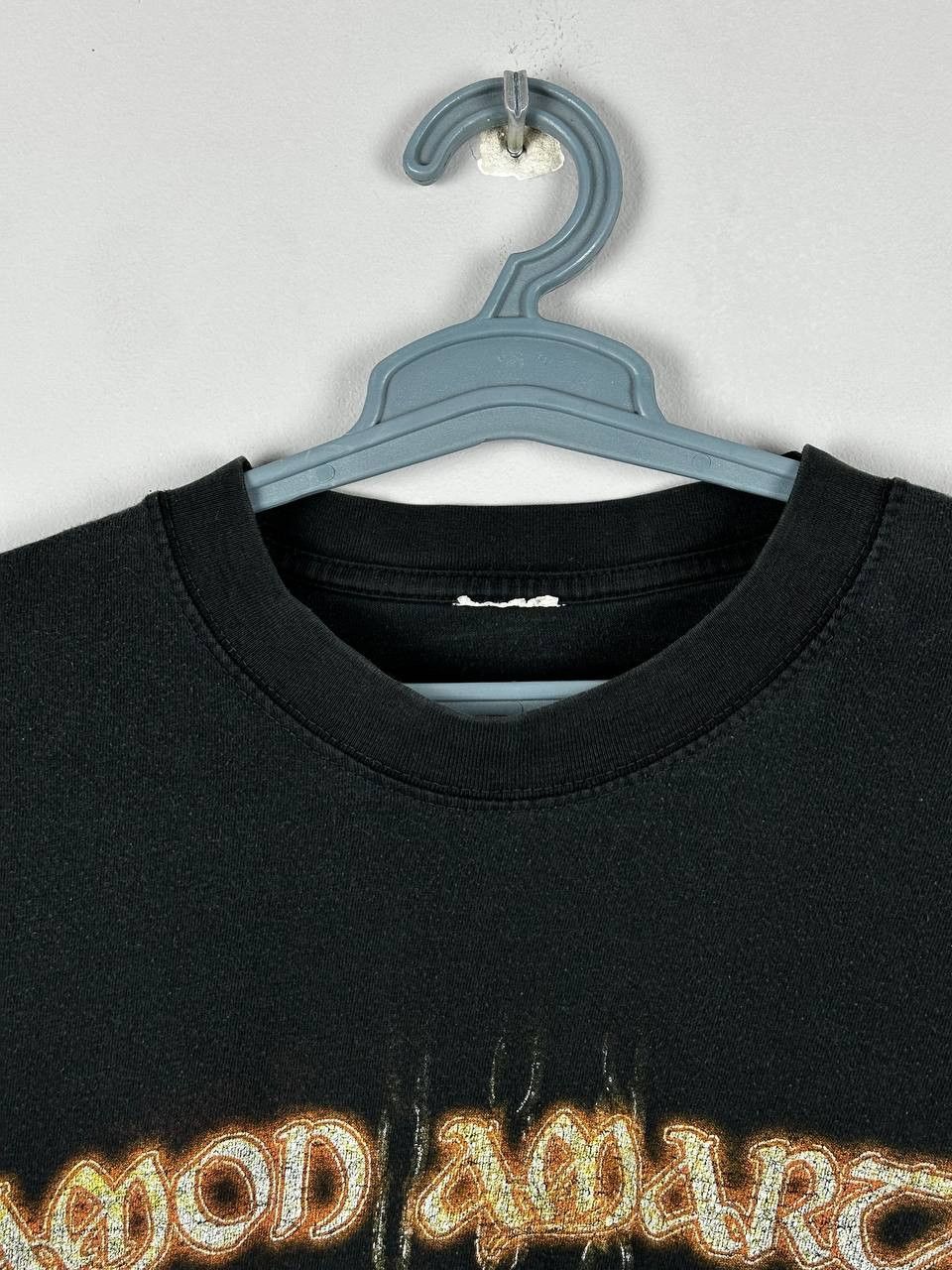 Band Tees Vintage Amon Amarth Rock Band Tour Longsleeve Tee 90s faded Size US L / EU 52-54 / 3 - 6 Thumbnail