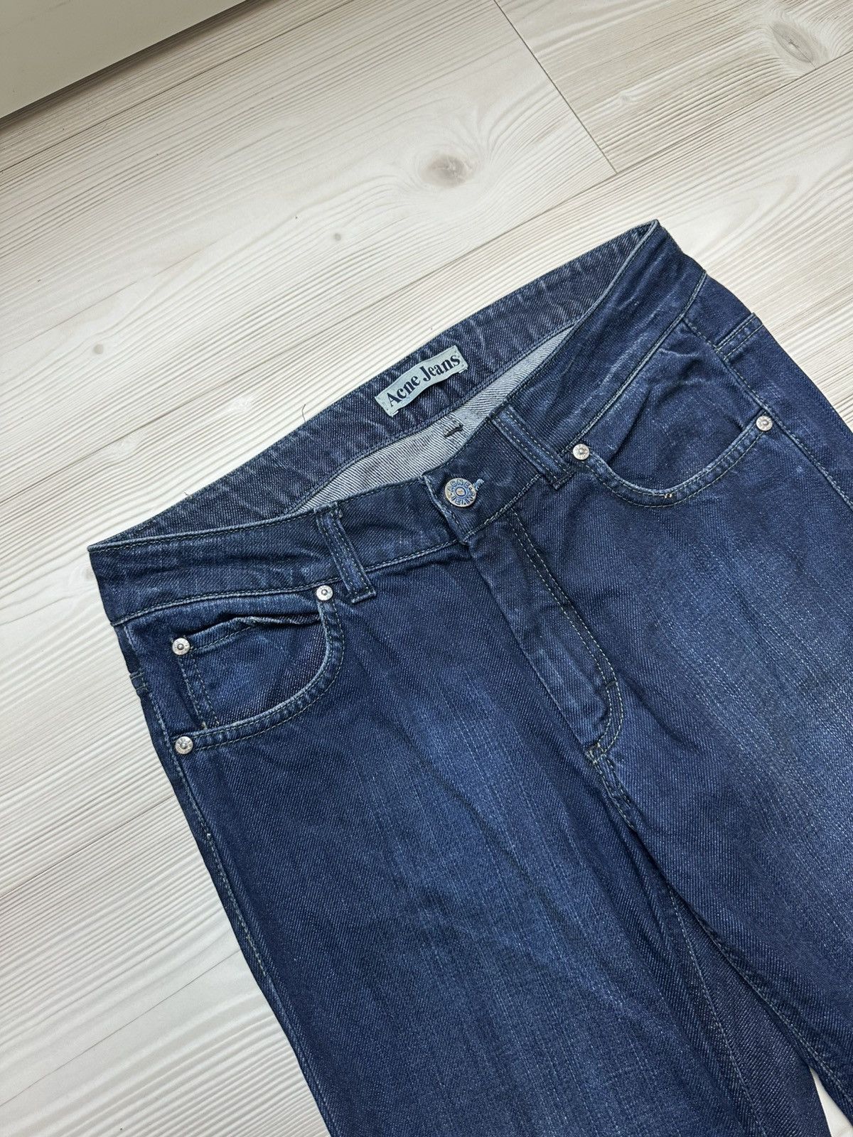 Acne Studios × Vintage Acne studios jeans 30/32 blue Size US 30 / EU 46 - 3 Thumbnail