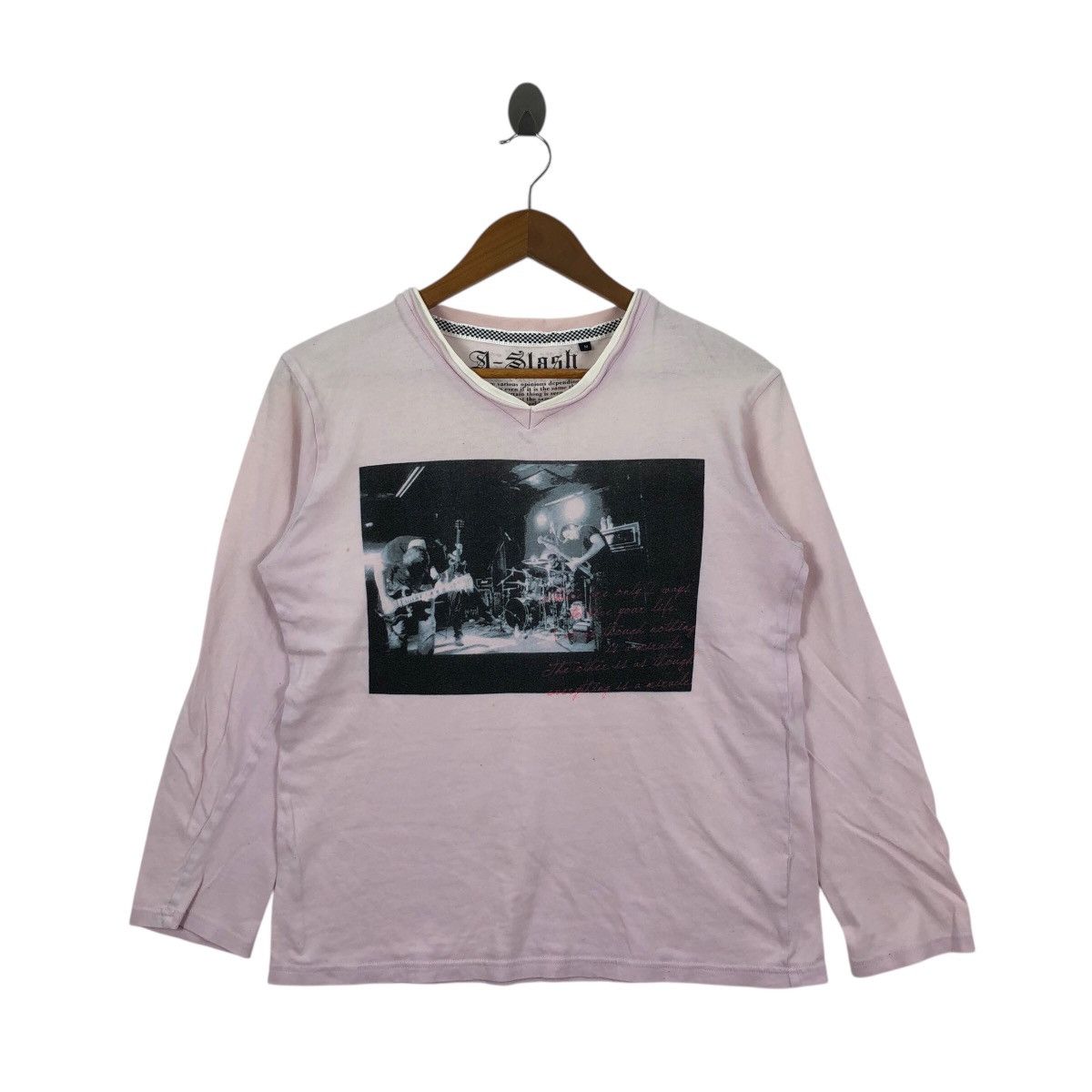 Band Tees Photoprint Band By Sa-Slash Long Sleeve Women Size M / US 6-8 / IT 42-44 - 1 Thumbnail