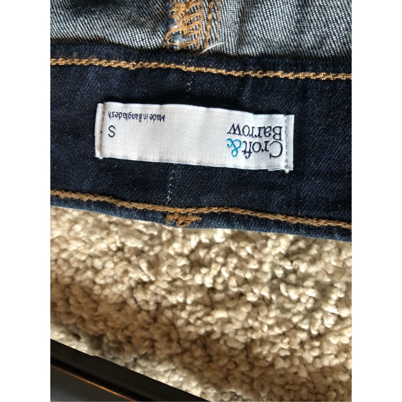 Croft & Barrow Croft & Barrow Women’s Blue Capri Style Blue Jeans Size S NW Size 27" / US 4 / IT 40 - 4 Thumbnail