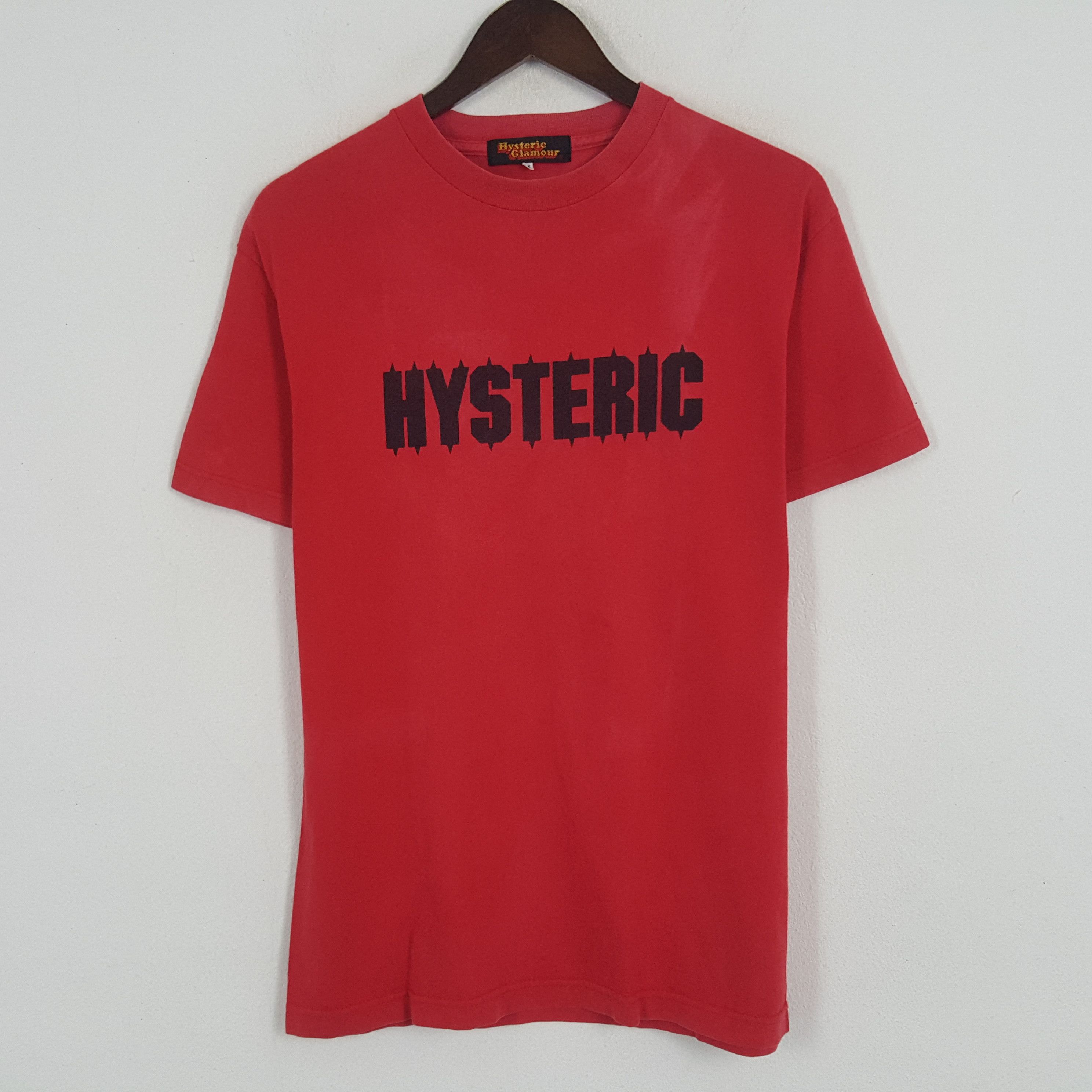 Hysteric Glamour × Japanese Brand × Vintage Vintage Hysteric Glamour Custom Art Big Logo Tshirt Size US M / EU 48-50 / 2 - 3 Thumbnail