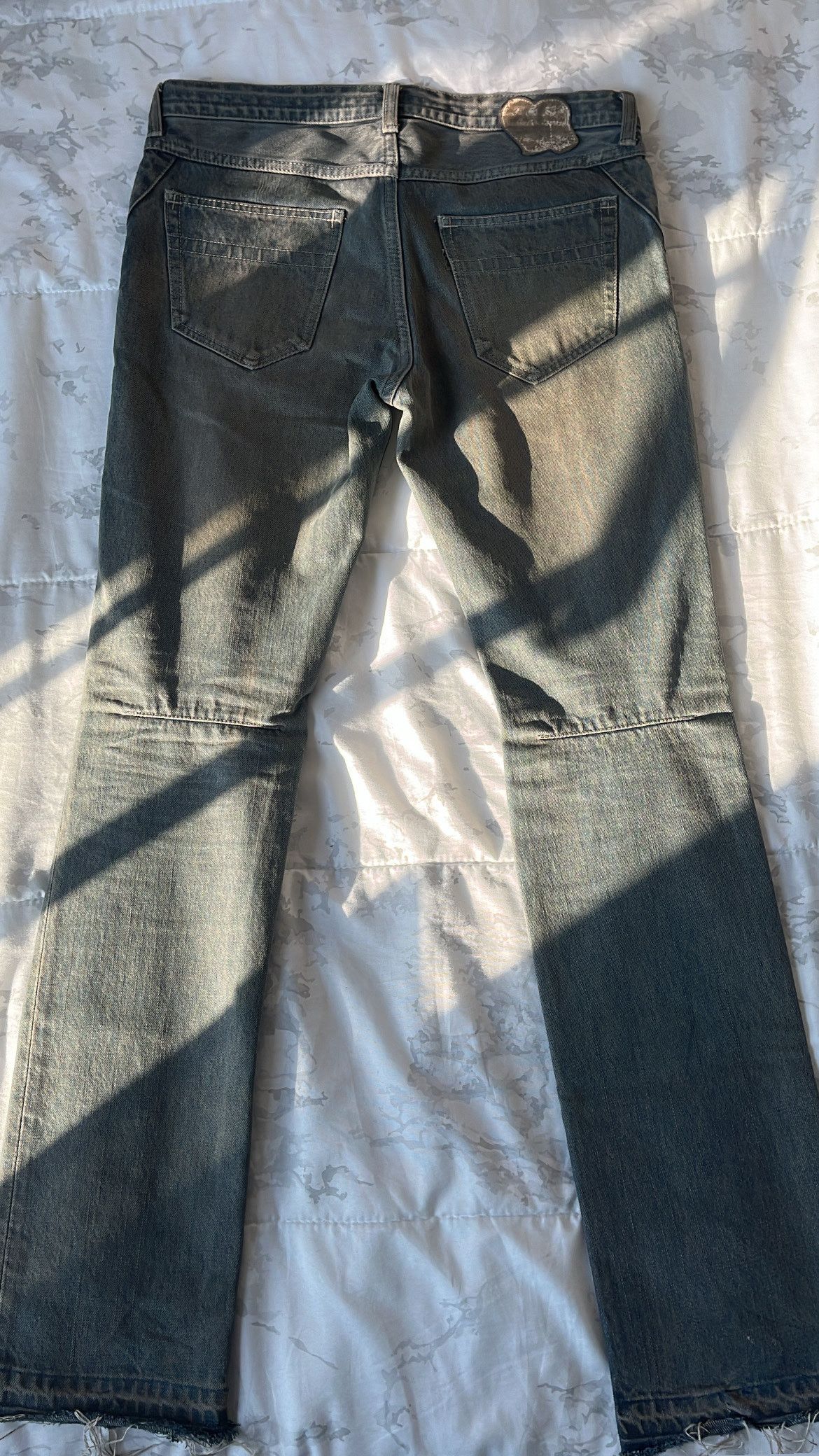 Number (N)ine Number (N)ine SS07 Mudwash Pain Denim Size US 30 / EU 46 - 2 Thumbnail