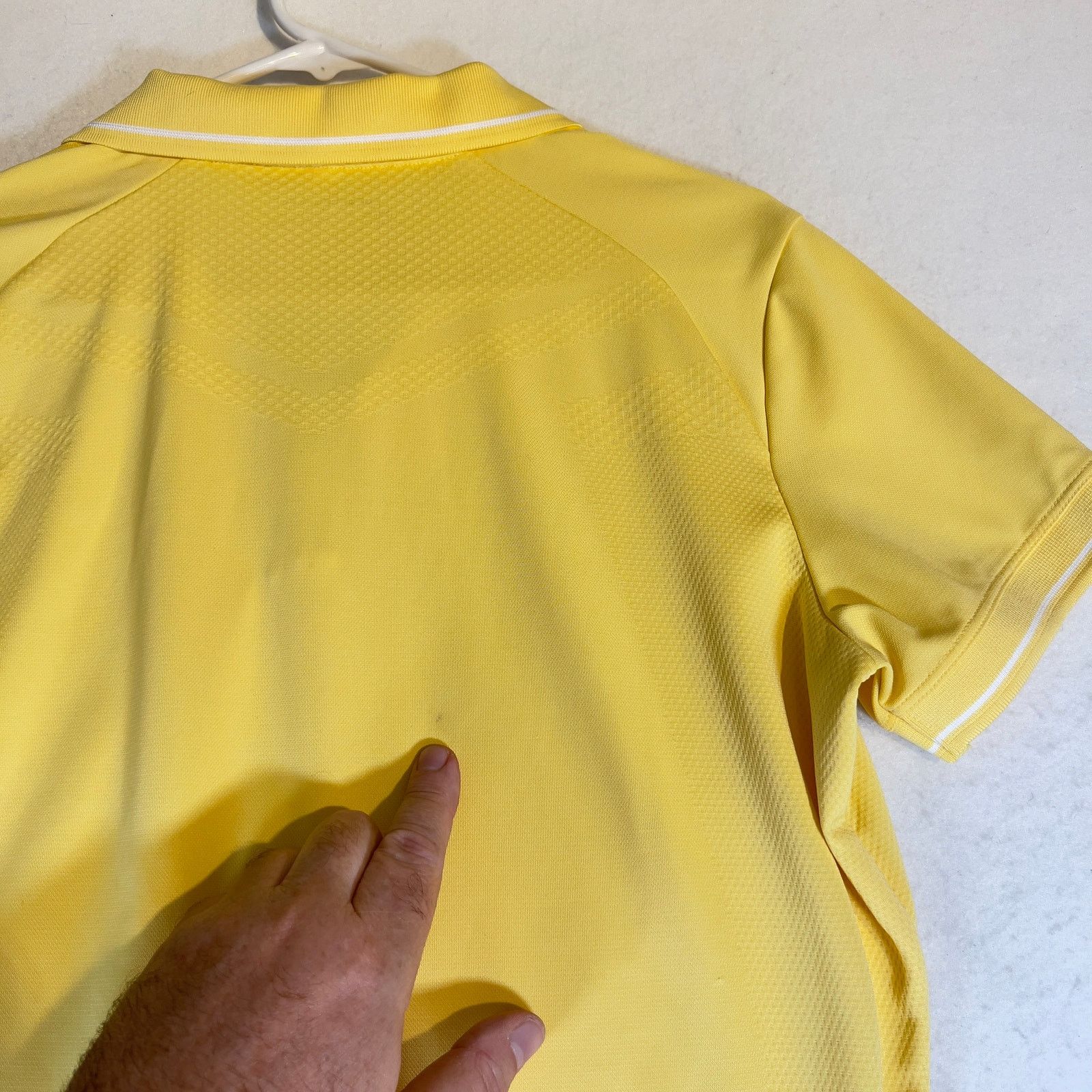 Nike Nike Golf Fit Dry 1/4 Zip Polo Woman L Wicking Yellow PASTEL Size L / US 10 / IT 46 - 4 Thumbnail