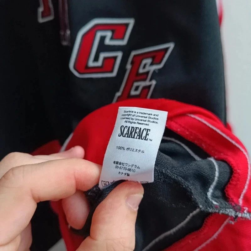 Supreme Supreme Scarface Tony Montana Black Red Hockey Jersey M 2017 Size US M / EU 48-50 / 2 - 20 Thumbnail