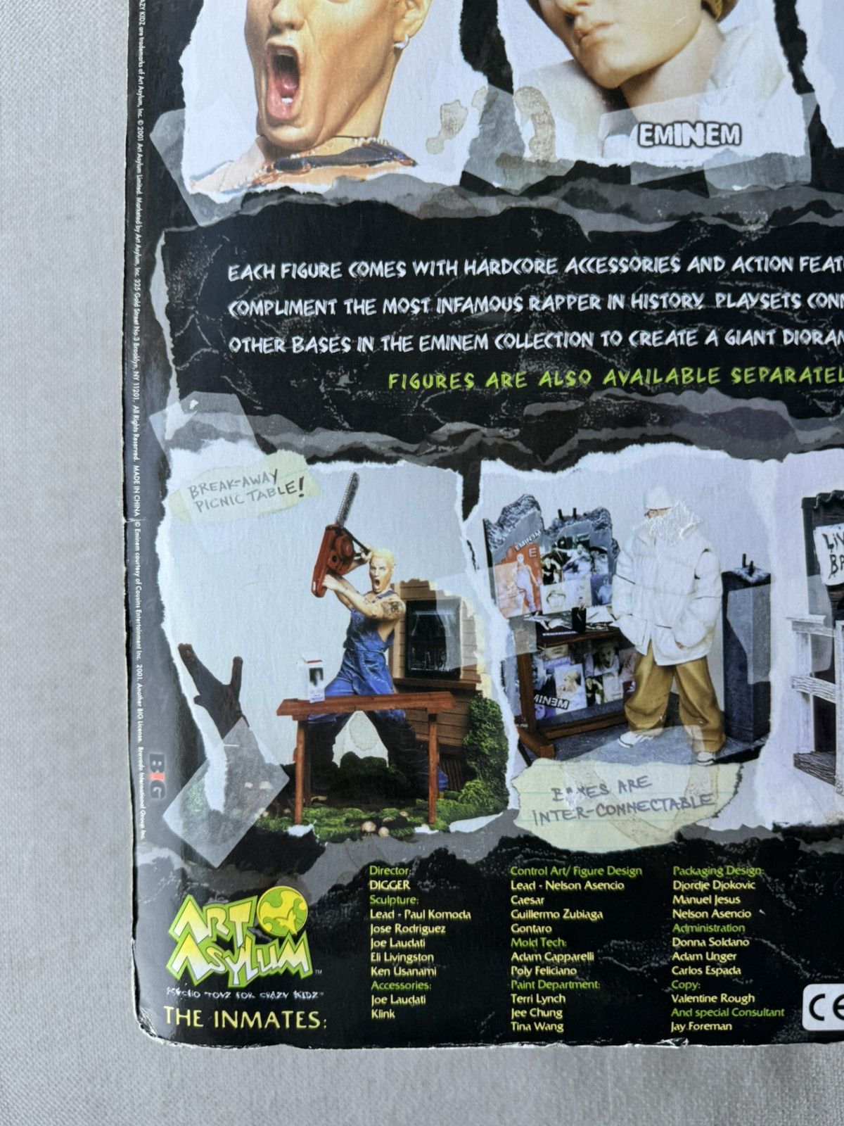 Eminem Eminem My Name Is Slim Shady Art Asylum Psycho Toyz Figure Size ONE SIZE - 12 Thumbnail