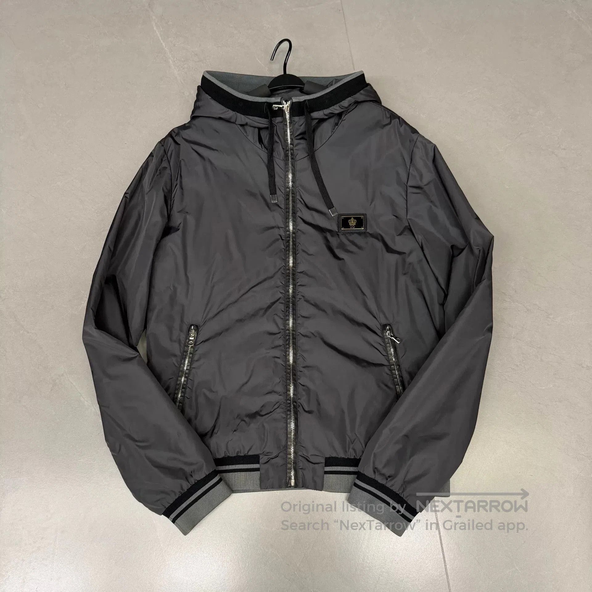 Dolce & Gabbana Dolce & Gabbana Men's Gold Crown Puffer Jacket. Size US M / EU 48-50 / 2 - 1 Thumbnail