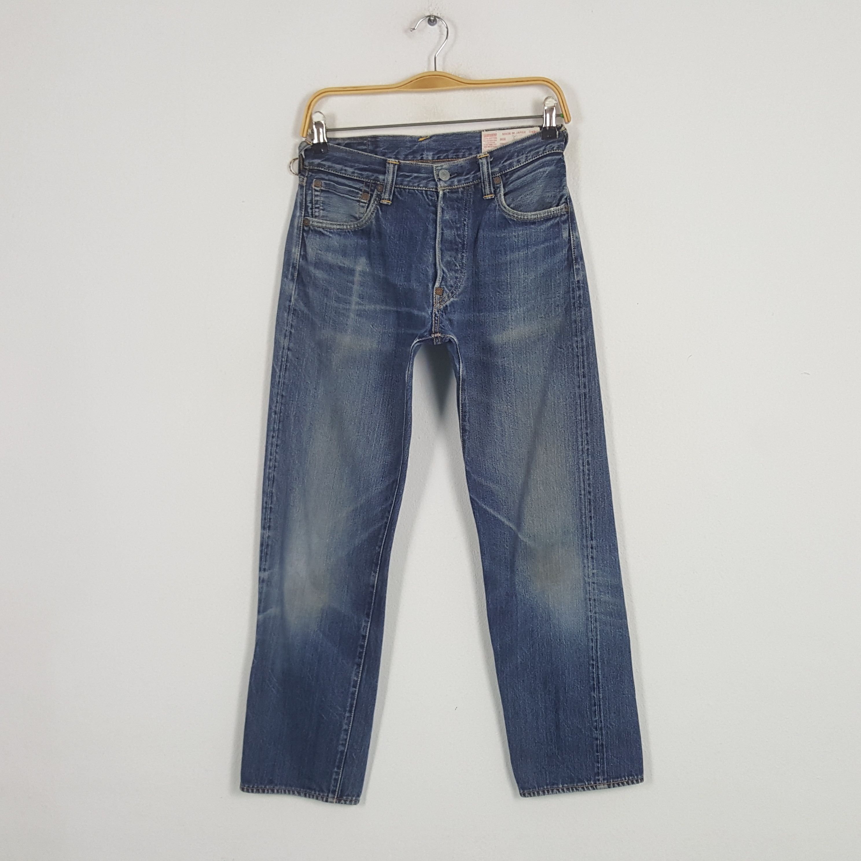 Evisu × Japanese Brand × Vintage Vintage Evisu Selvedge Japanese Daicock Custom Denim Jeans Size US 28 / EU 44 - 4 Thumbnail