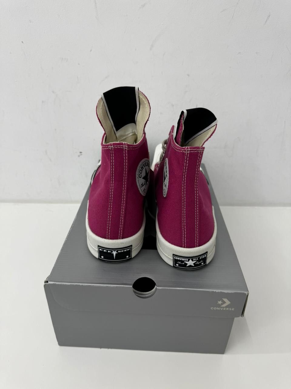 Converse × Rick Owens Drkshdw TURBODRK LACELESS Size US 8.5 / EU 41-42 - 4 Thumbnail