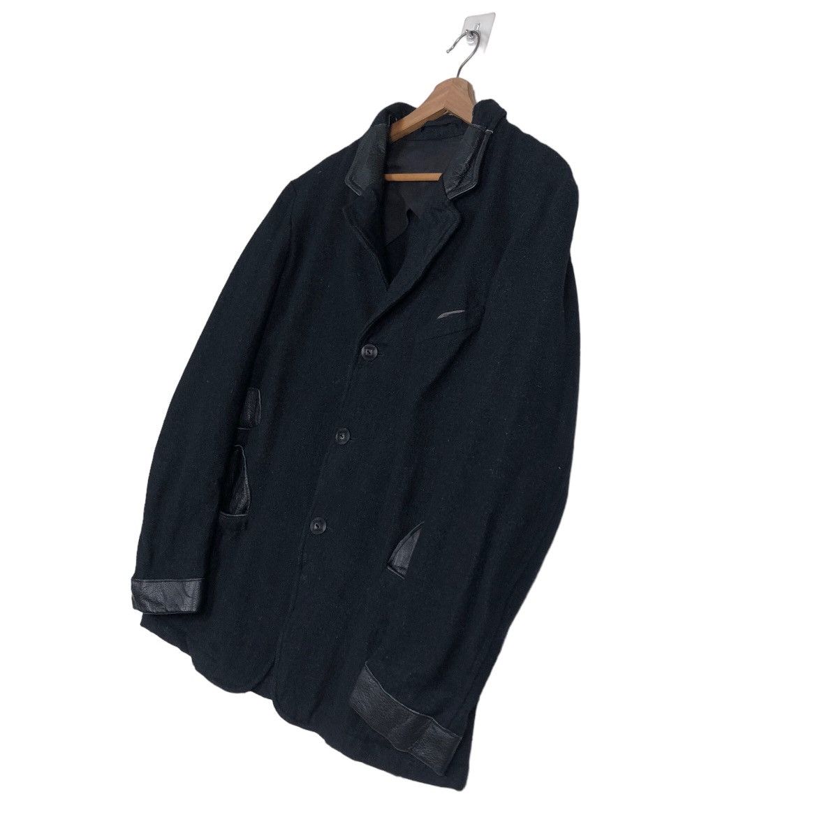 Issey Miyake 🔥Vintage Journal Standard Homestead Chore Jacket Leather Size US L / EU 52-54 / 3 - 2 Thumbnail