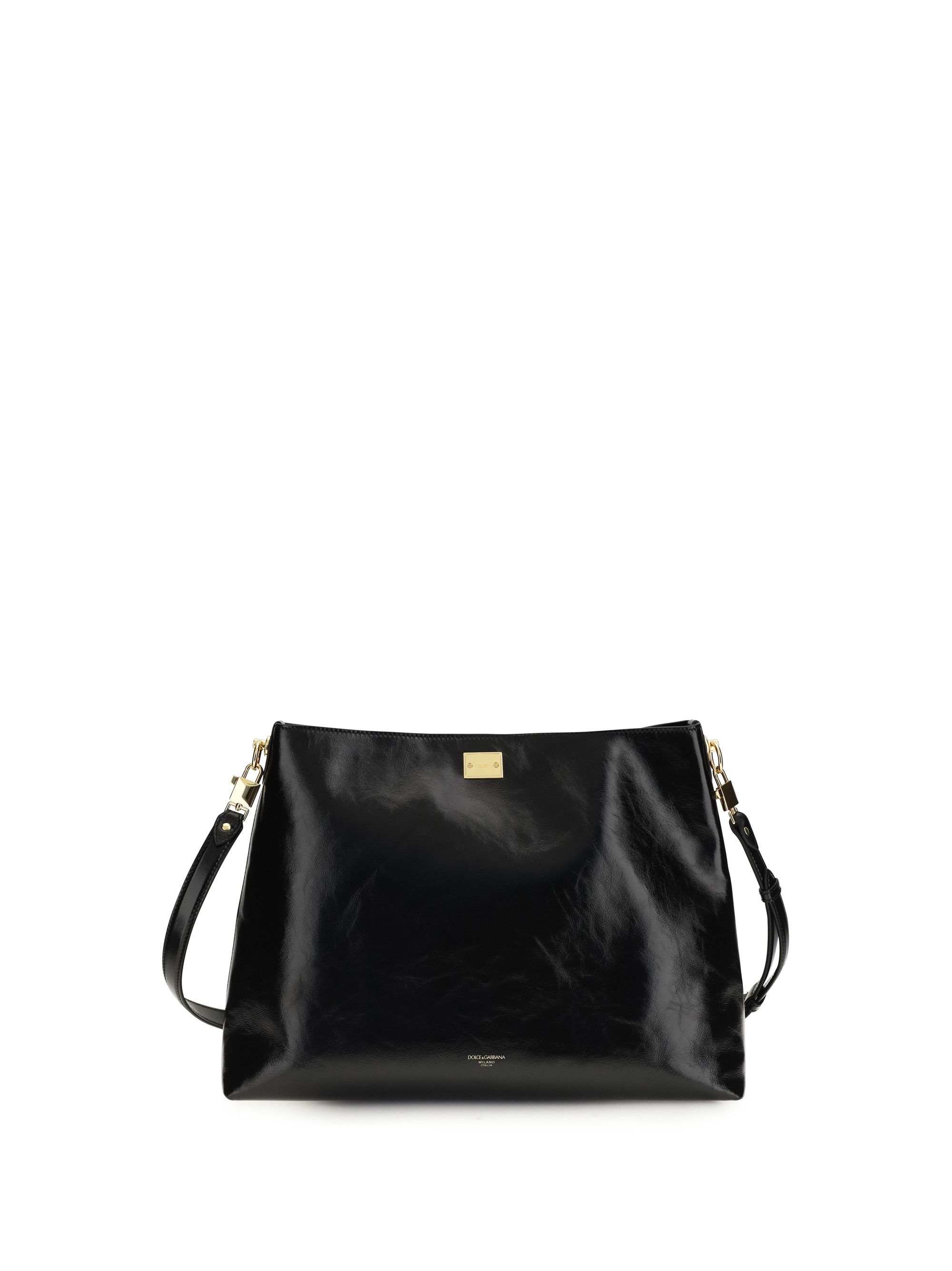 Dolce & Gabbana Large Vittoria leather Shoulder Bag Size ONE SIZE - 1 Thumbnail