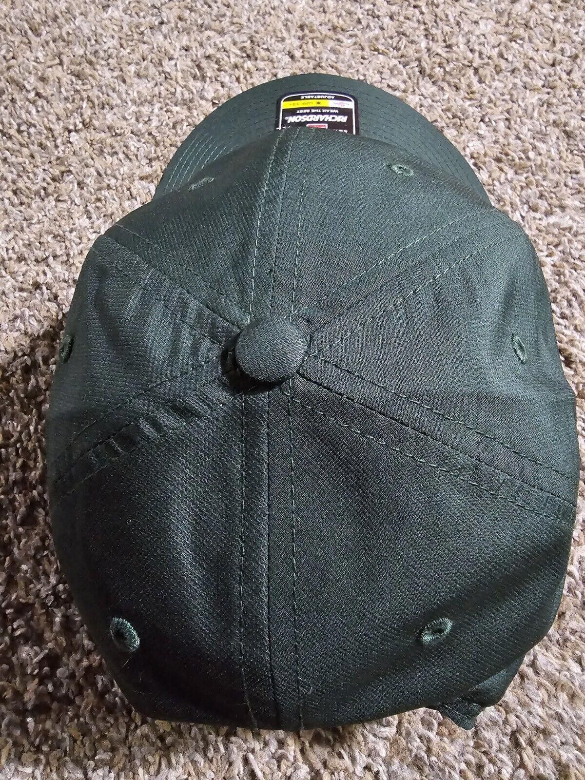 Designer Cargill logo Richardson 220 Strap Green Hat Size ONE SIZE - 5 Thumbnail