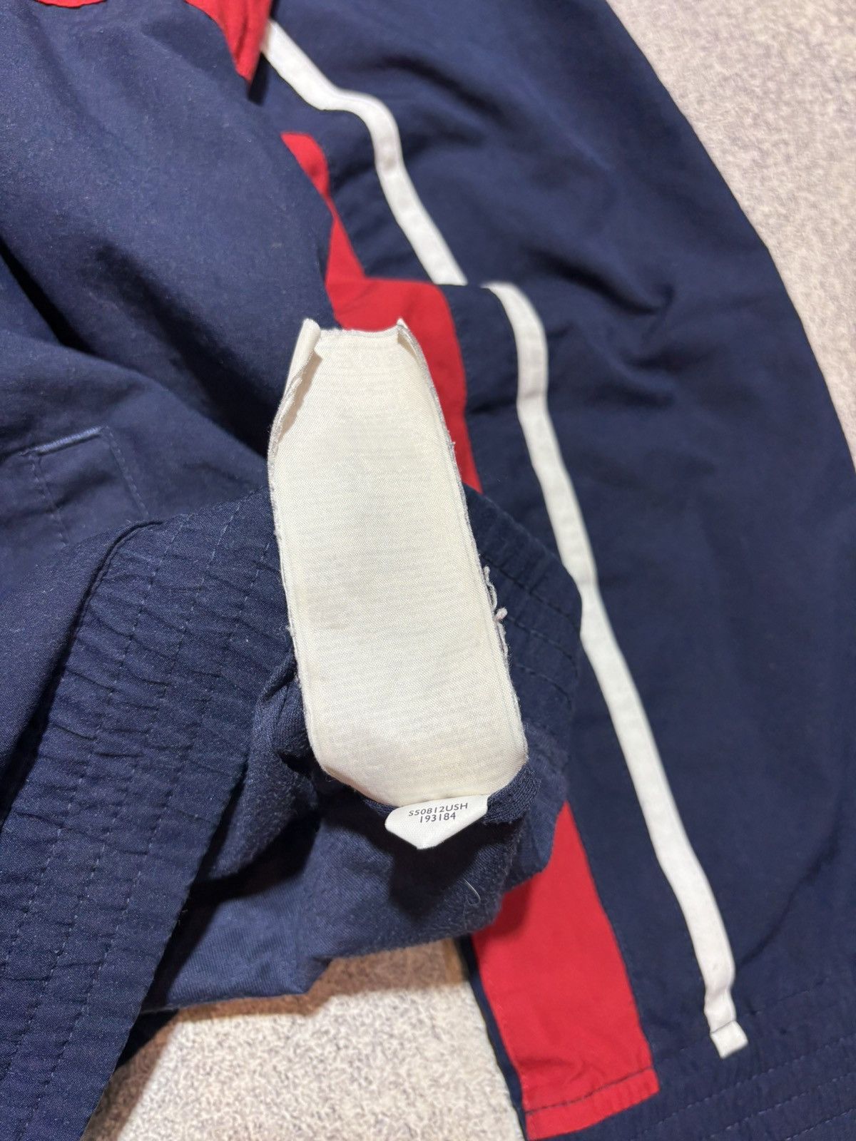 Nike × Vintage Vintage Nike Jacket Zip Up Navy Blue Mens XL Size US XL / EU 56 / 4 - 7 Thumbnail
