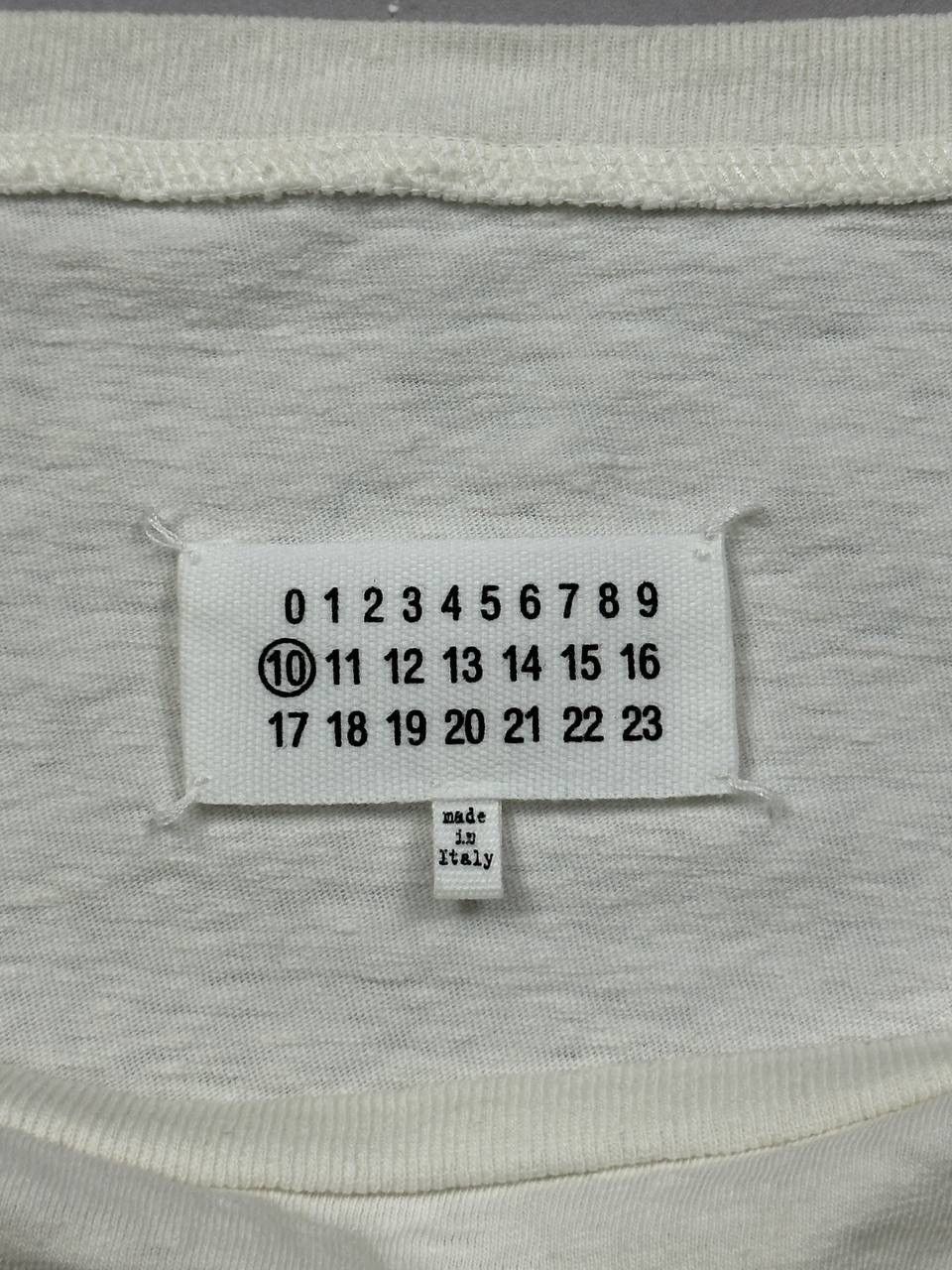 Maison Margiela Ss19 Maison Margiela Hello Sailor Tee(Wht/Boxy L) Size US L / EU 52-54 / 3 - 6 Thumbnail