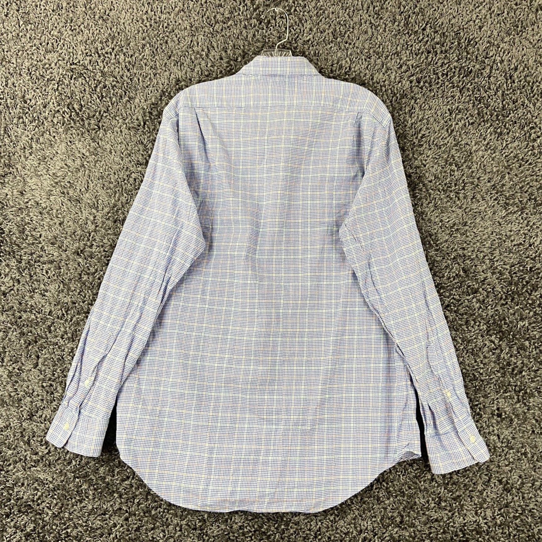 Polo Ralph Lauren POLO RALPH LAUREN Multicolor Plaid Button-Up Shirt Long Sleeve Adult Large Mens Size US L / EU 52-54 / 3 - 8 Thumbnail