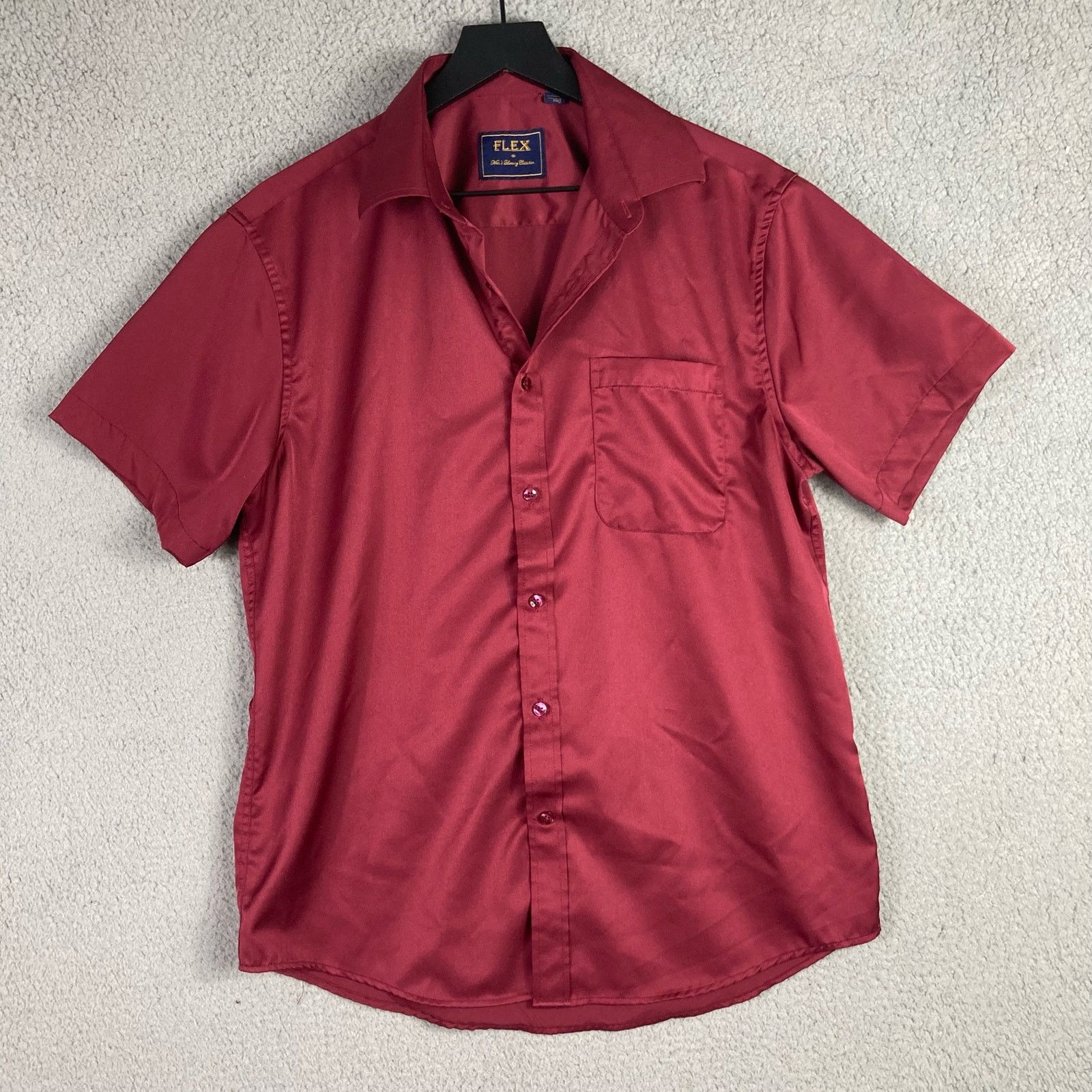 Other FLEX Men's Short Sleeve Button Down Shirts Pack 2 L Casual Size US L / EU 52-54 / 3 - 6 Thumbnail
