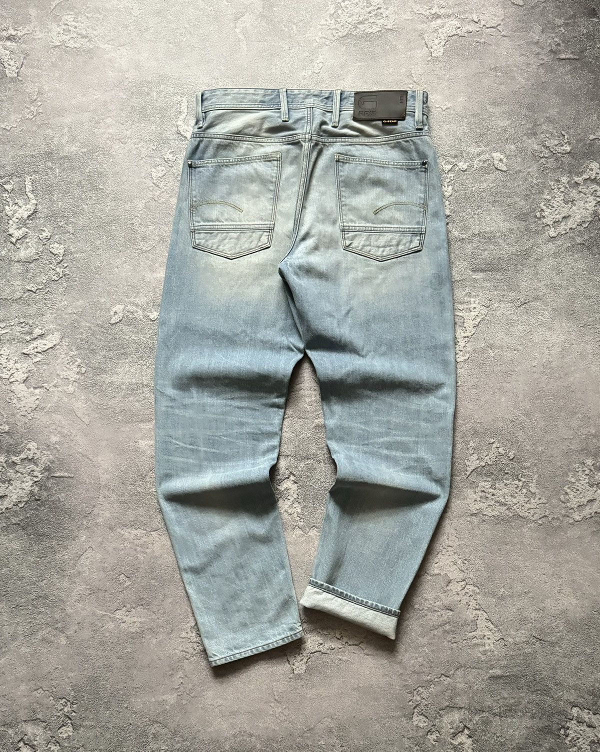 G-Star G star raw 30/32 3911alum relaxed tapered denim pant trouser Size US 32 / EU 48 - 2 Thumbnail