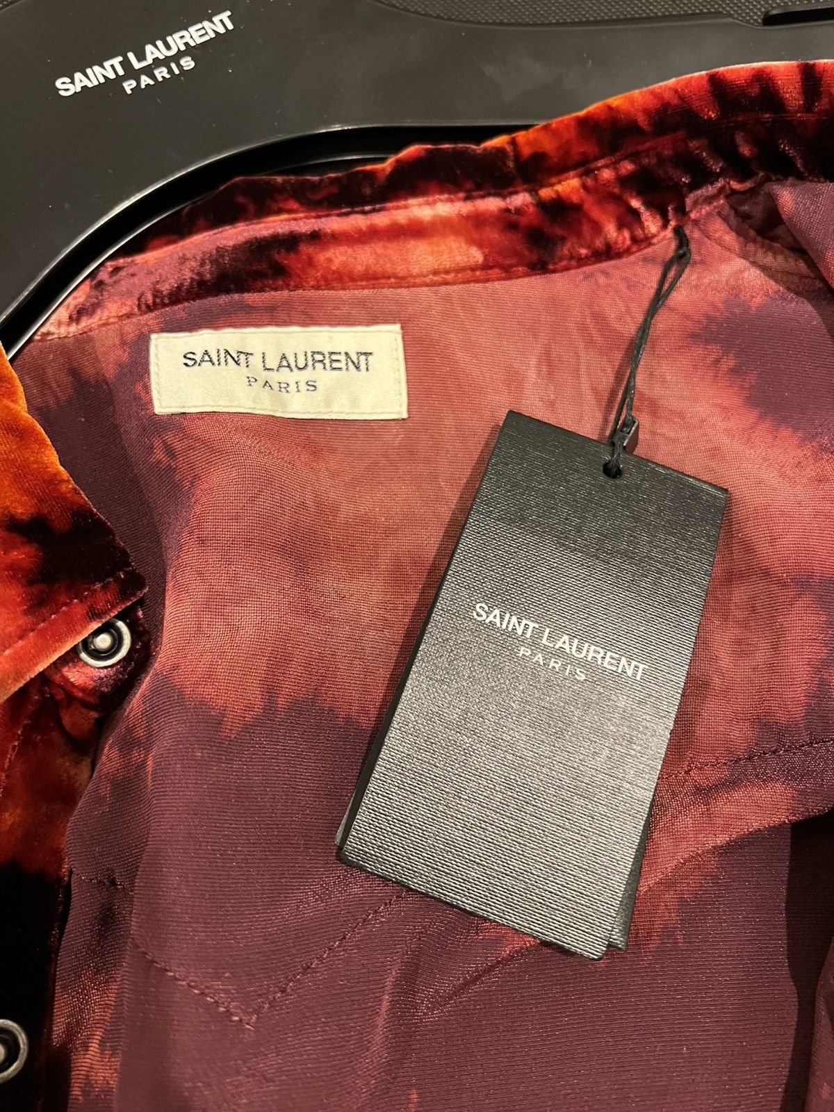 Saint Laurent Paris × Yves Saint Laurent YSL Saint Laurent classic western shirt (men XL) Size US XL / EU 56 / 4 - 4 Thumbnail