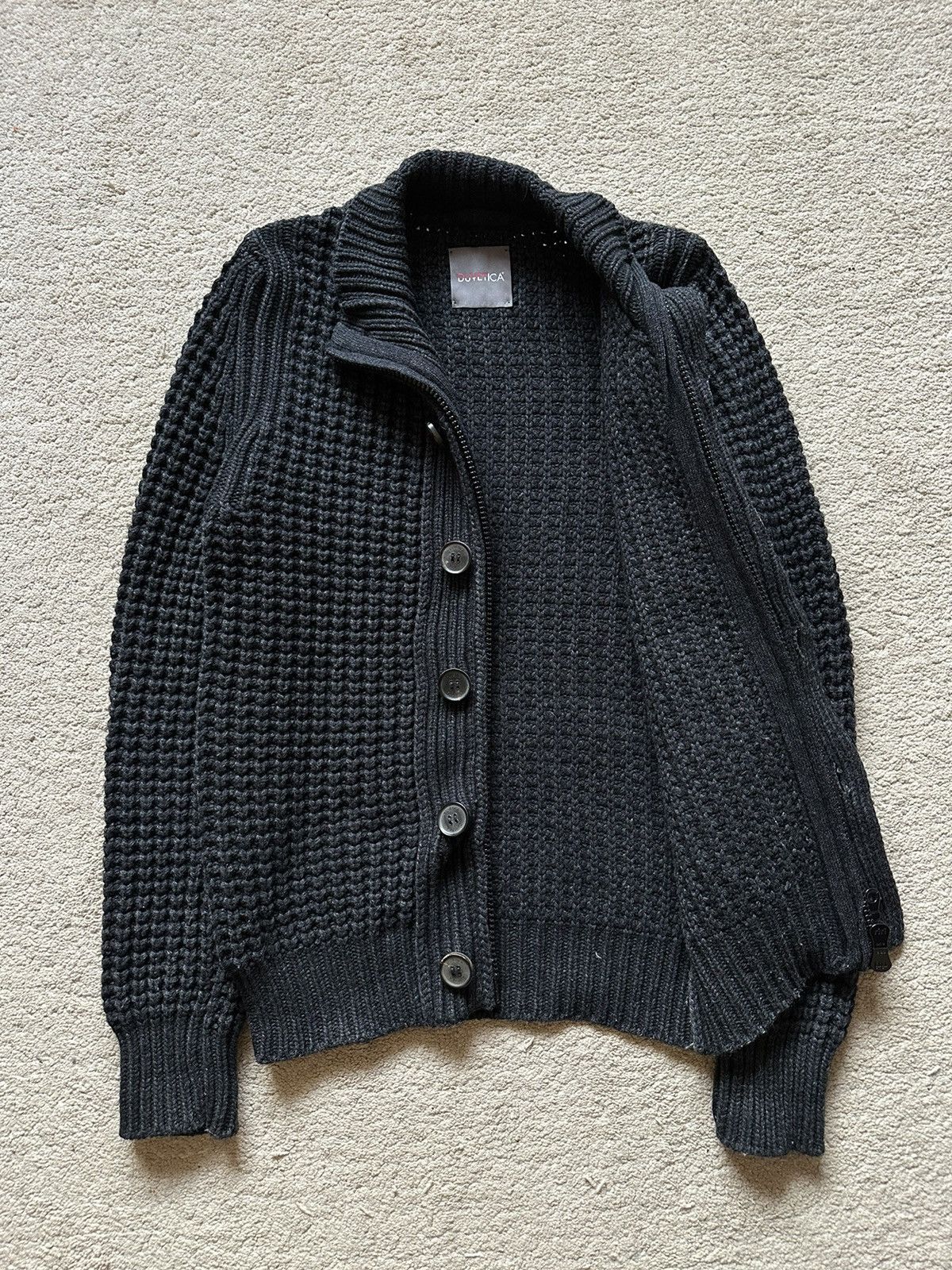 Duvetica AW11 Duvetica Heavy Hand Knit Cowichan Jacket Size US M / EU 48-50 / 2 - 6 Thumbnail