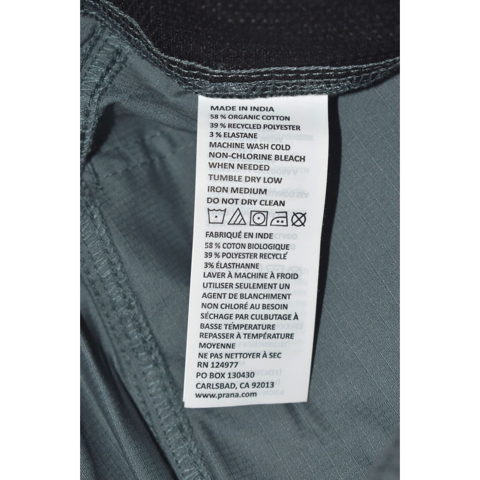 Prana NWT PRANA Organic Cotton Double Peak Slim Fit Pants Sz 31/32 Size US 31 - 5 Thumbnail
