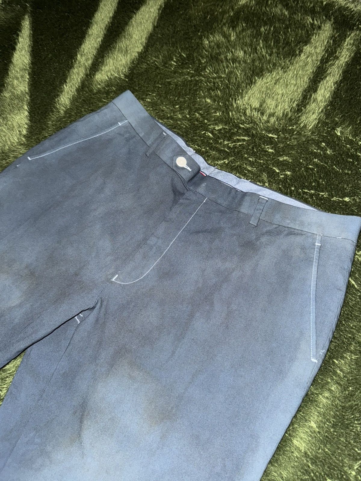 Tommy Hilfiger [W38/L32] Tommy Hilfiger hand dying washed cotton trouser Size US 38 / EU 54 - 2 Thumbnail