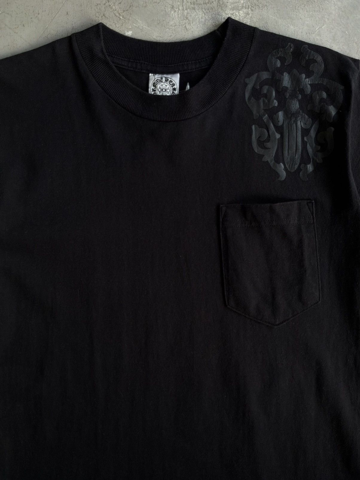 Chrome Hearts Vintage Chrome - Tonal Cemetery Tee Size US S / EU 44-46 / 1 - 3 Thumbnail