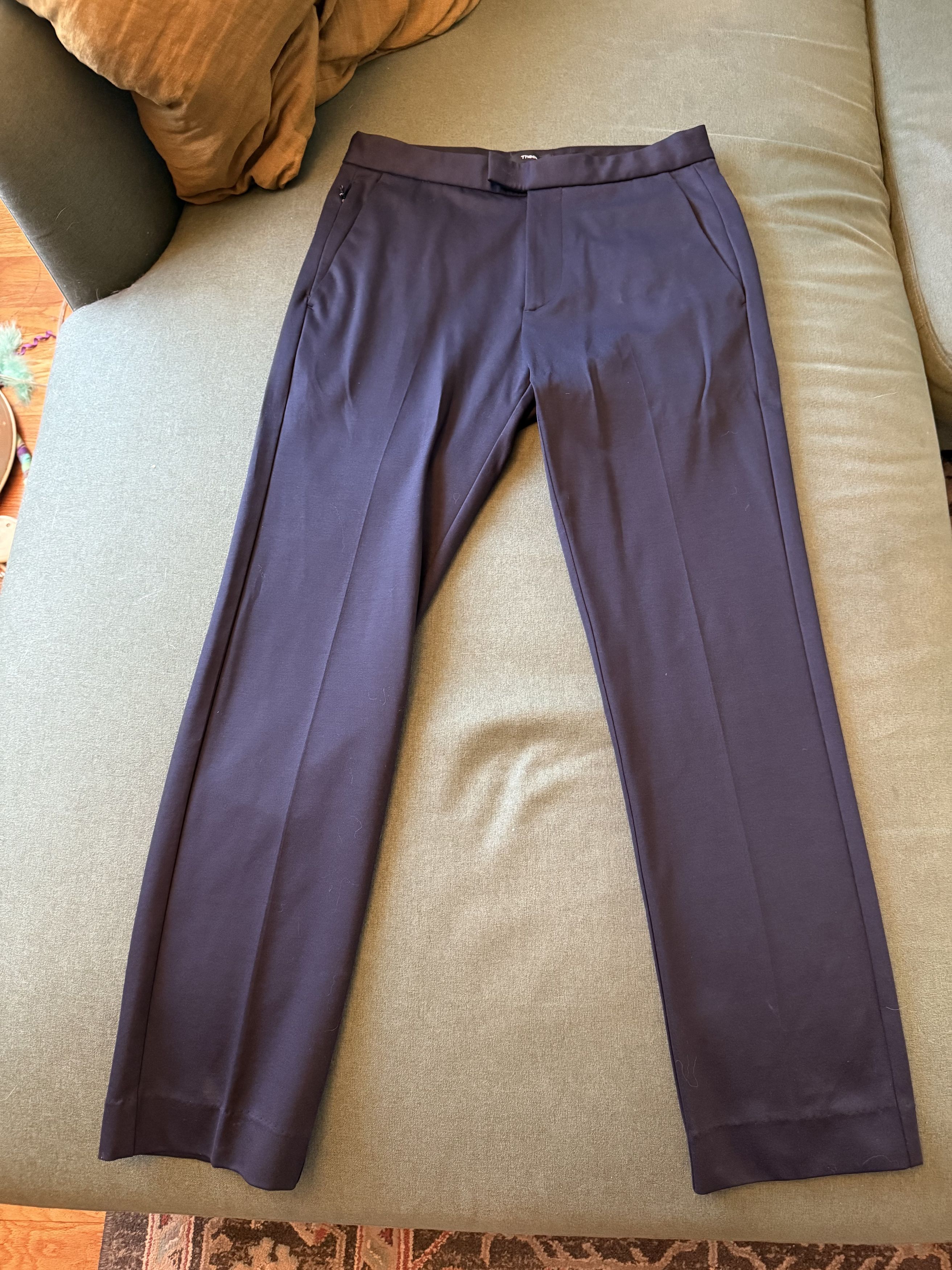 Theory Semi Tech Pants Compact Ponte Size US 28 / EU 44 - 1 Thumbnail