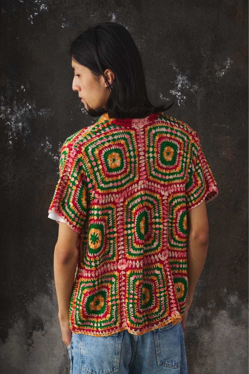 Bode Bode Manchester Crochet Short-Sleeve Shirt Size US S / EU 44-46 / 1 - 6 Thumbnail