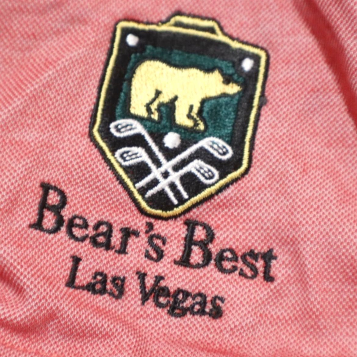TravisMathew Travis Mathew Polo Shirt Red Men's L Bear's Best Vegas Cotton Blend Solid Shirt Size US L / EU 52-54 / 3 - 7 Thumbnail