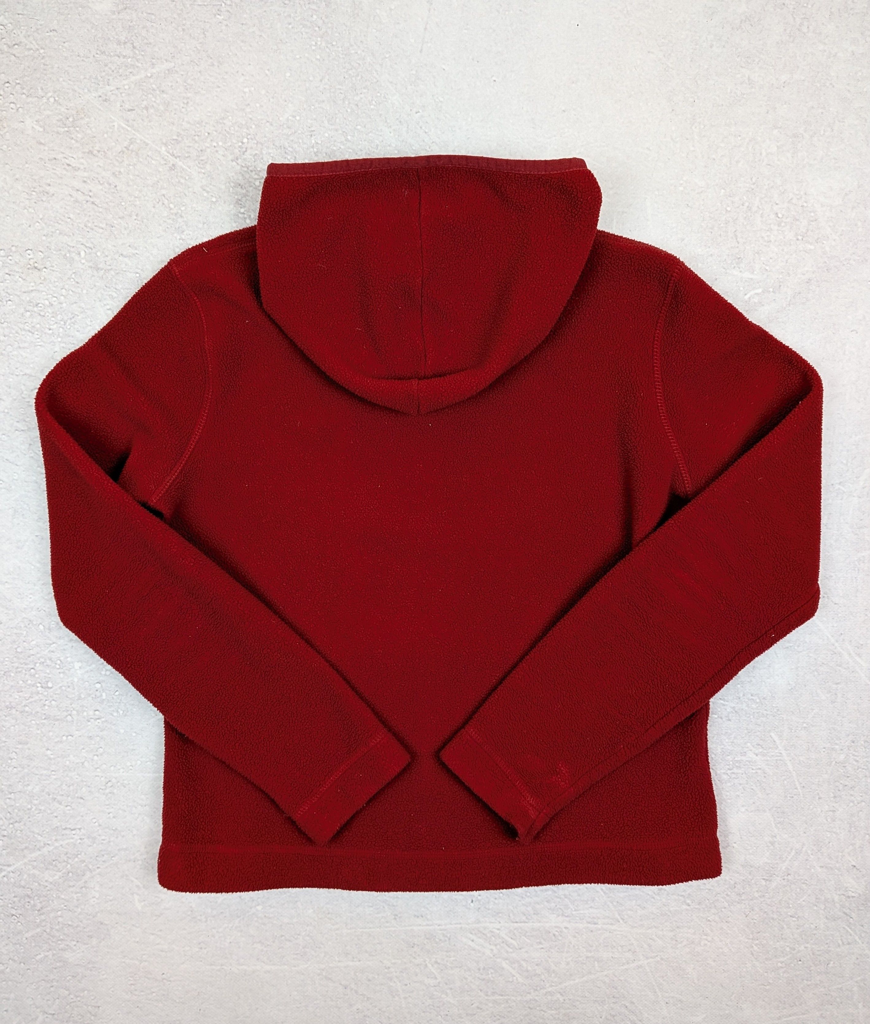Gap GAP Factory Store Burgundy Fleece Hoodie Embroidered Size S Size S / US 4 / IT 40 - 2 Thumbnail