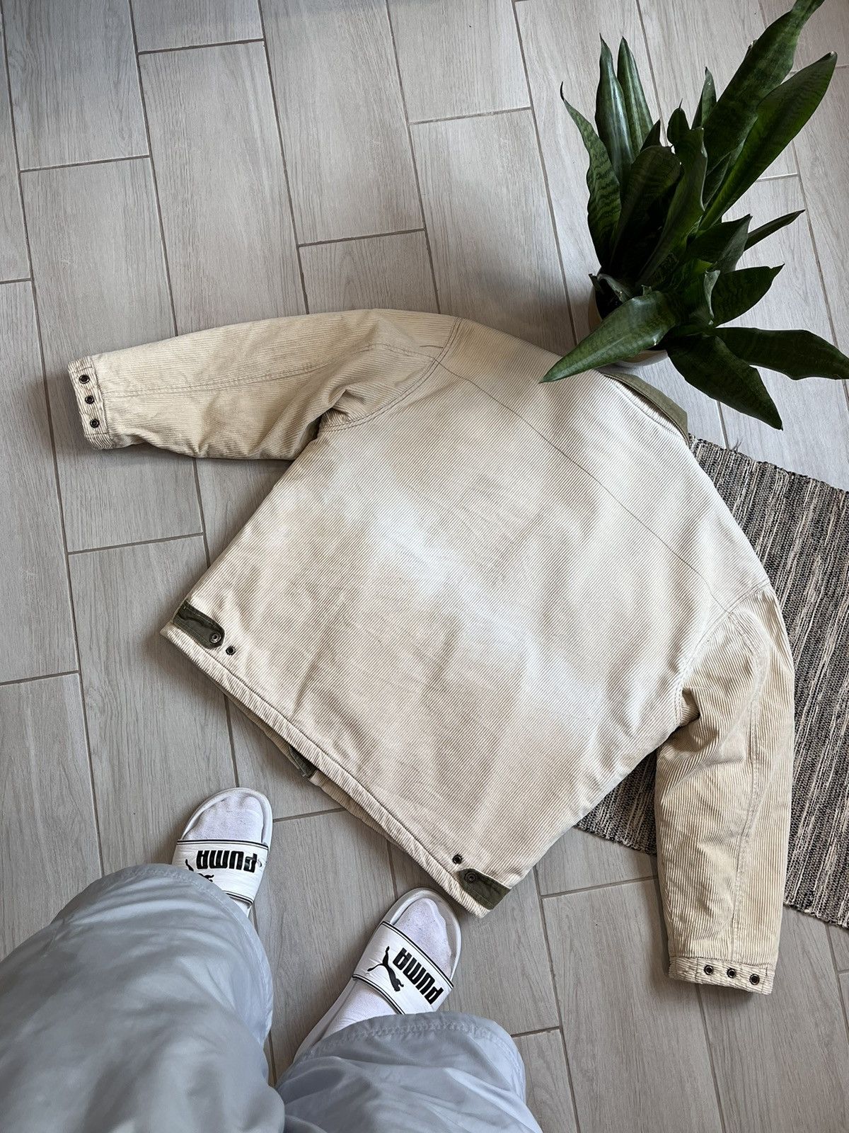 Carhartt × Vintage Vintage Coach Jacket Corduroy Workwear Carhartt Style Size US M / EU 48-50 / 2 - 3 Thumbnail