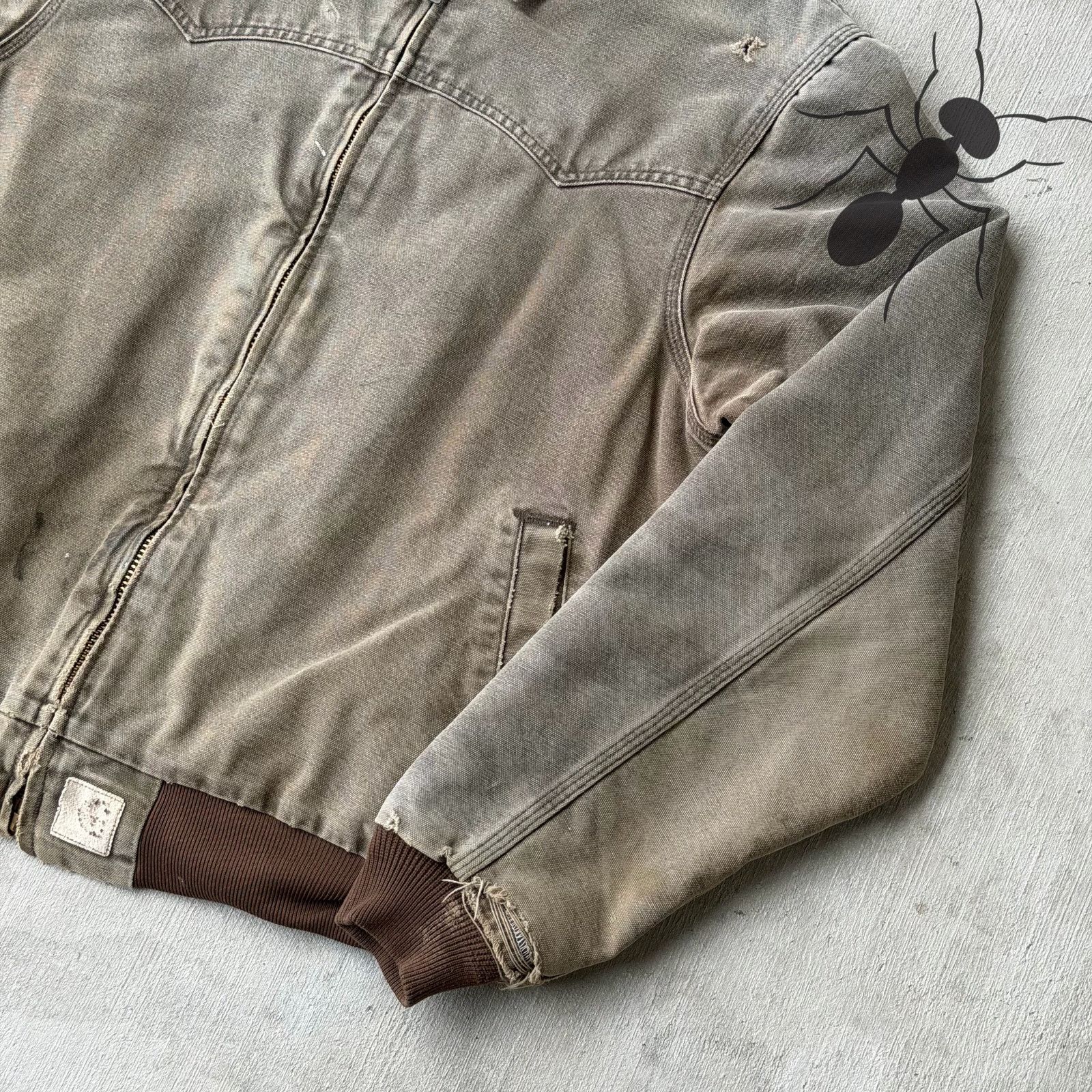 Carhartt Carhartt brown Santa Fe work wear jacket Size US L / EU 52-54 / 3 - 4 Thumbnail