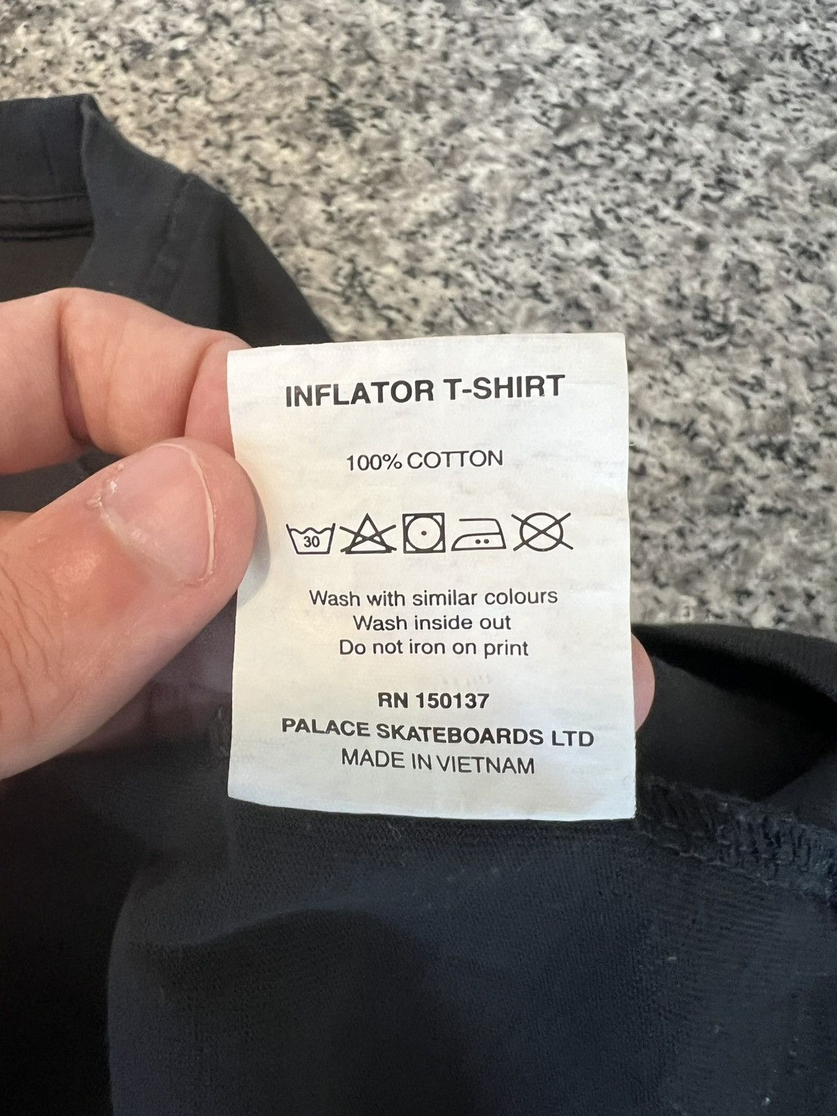 Palace Palace Inflator T-Shirt Black Size US L / EU 52-54 / 3 - 6 Thumbnail