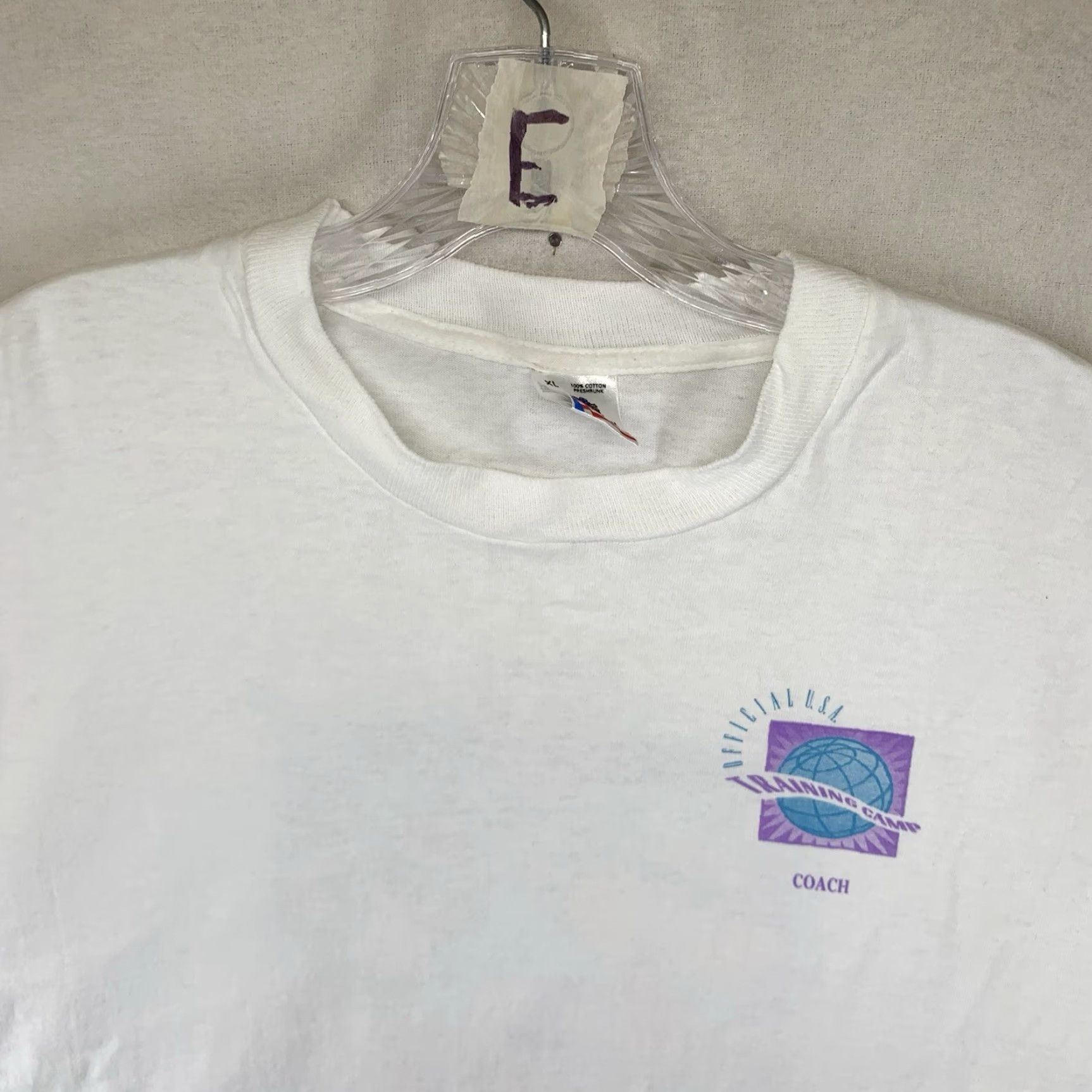Fruit Of The Loom VINTAGE 1992 Fruit of the Loom Beach T-Shirt Mens XL Double-Sided Graphic Beach Brat Humor Retro White Size US XL / EU 56 / 4 - 5 Thumbnail