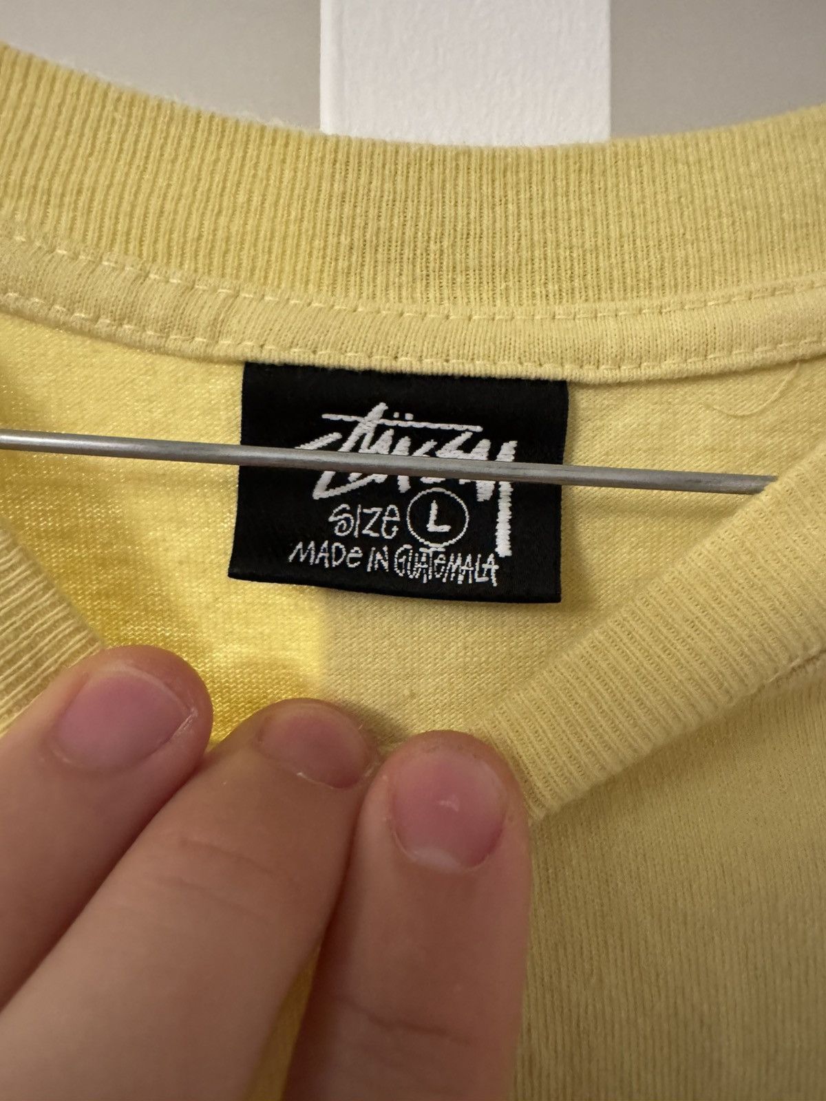Stussy Stussy Dover Street Market Singapore Yellow T Shirt Size US L / EU 52-54 / 3 - 4 Thumbnail